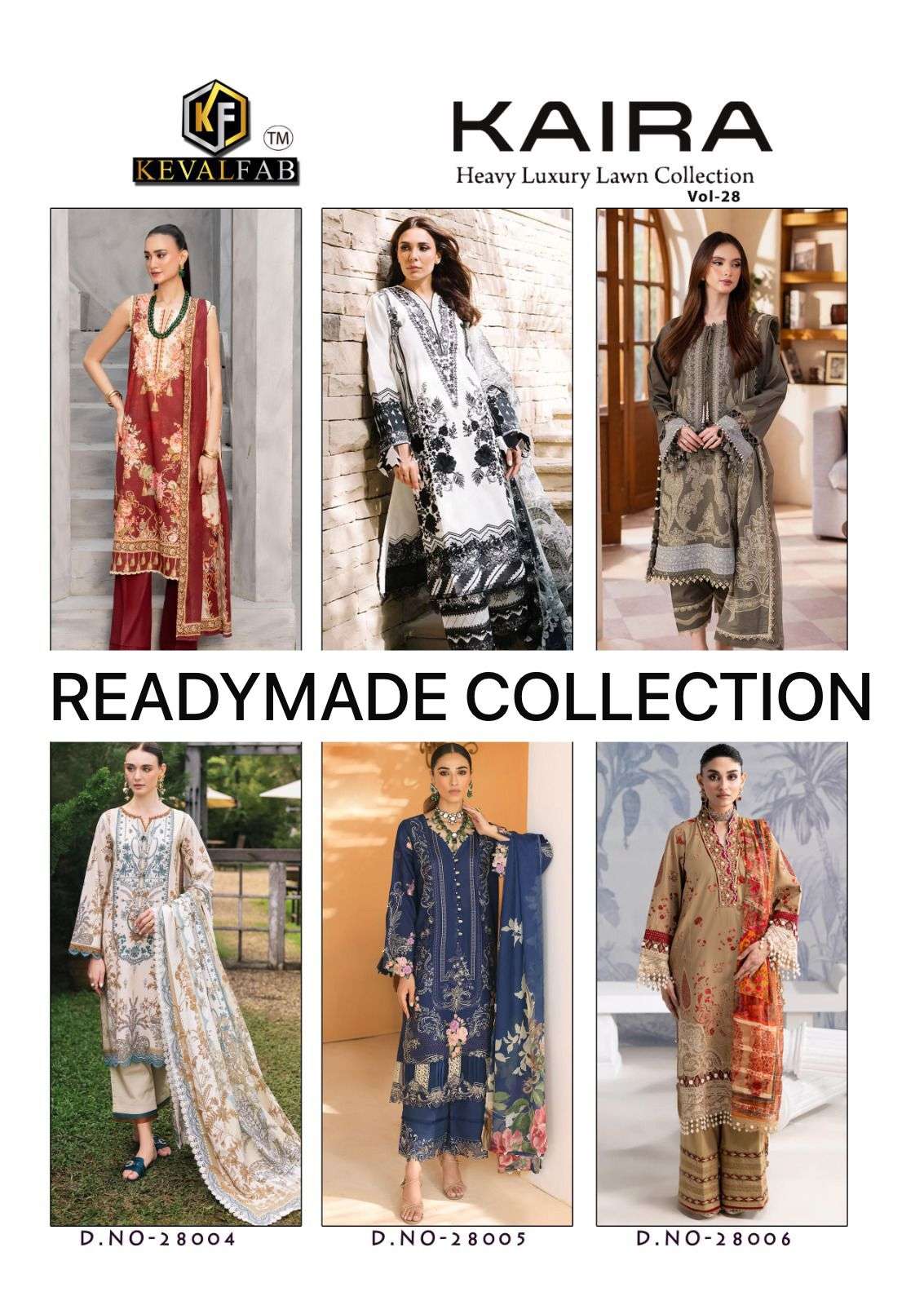KEVAL FAB KAIRA VOL 28 READY MADE COLLECTION 