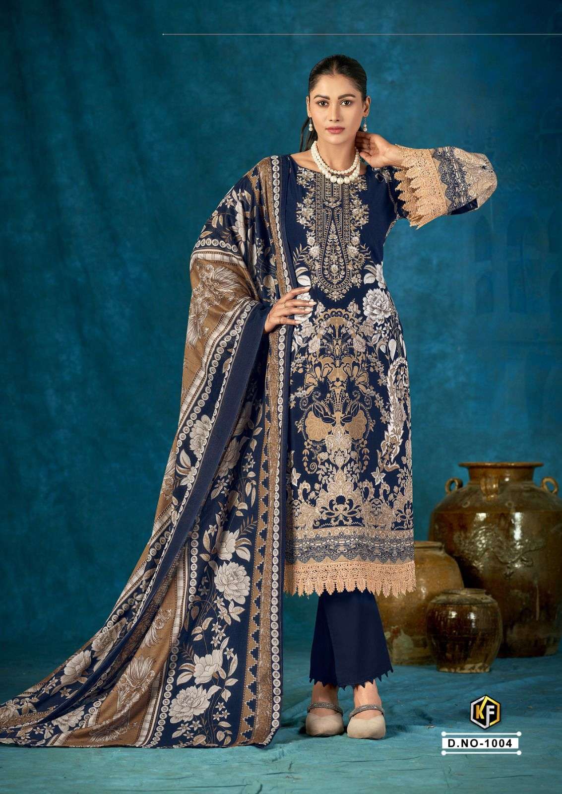 KEVAL FAB MUZLIN VOL 1 COTTON DIGITAL PRINTS SALWAR SUIT