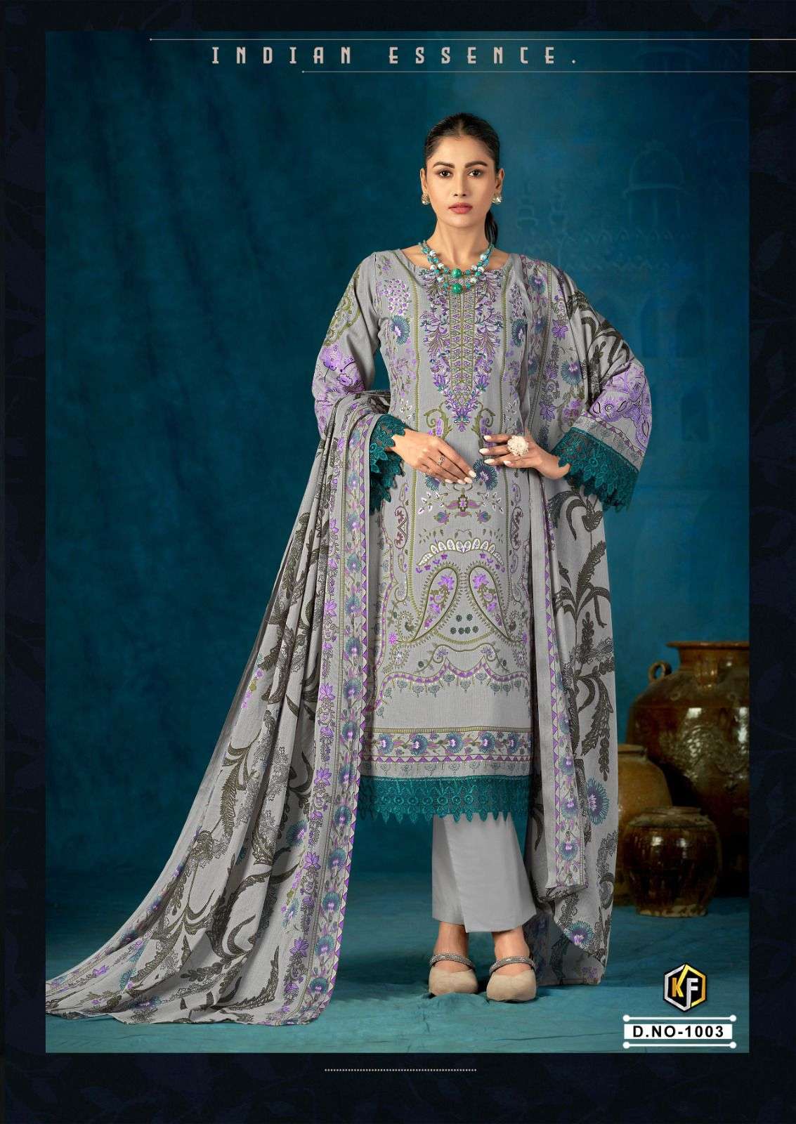 KEVAL FAB MUZLIN VOL 1 COTTON DIGITAL PRINTS SALWAR SUIT
