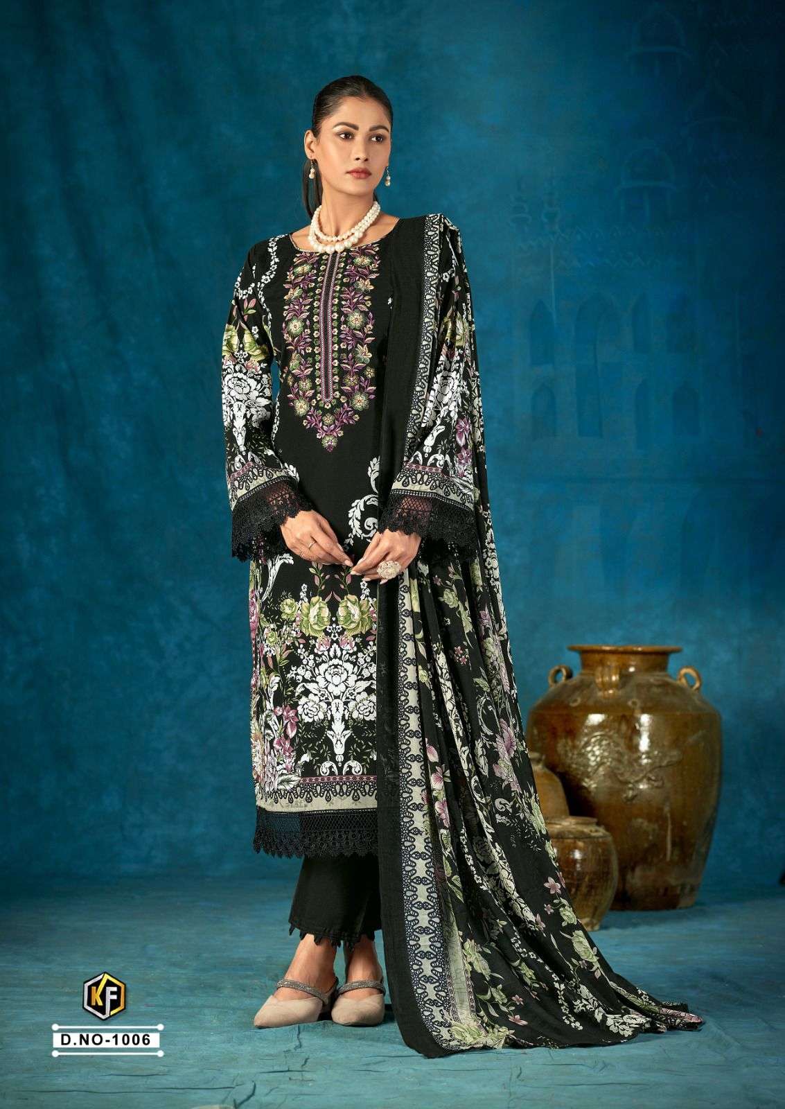 KEVAL FAB MUZLIN VOL 1 COTTON DIGITAL PRINTS SALWAR SUIT