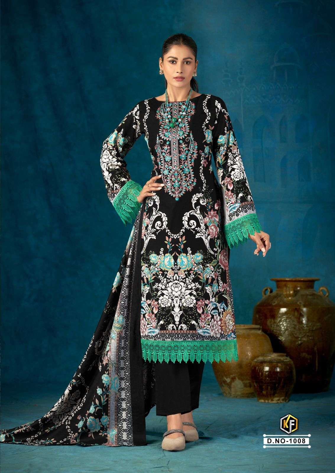 KEVAL FAB MUZLIN VOL 1 COTTON DIGITAL PRINTS SALWAR SUIT