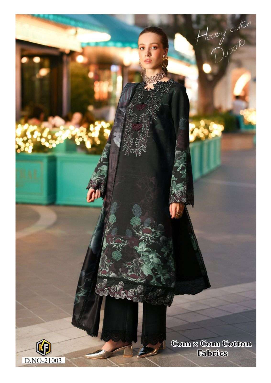 KEVAL FAB SOBIA NAZIR VOL 21 COTTON DIGITAL KARACHI PRINTS SALWAR SUIT