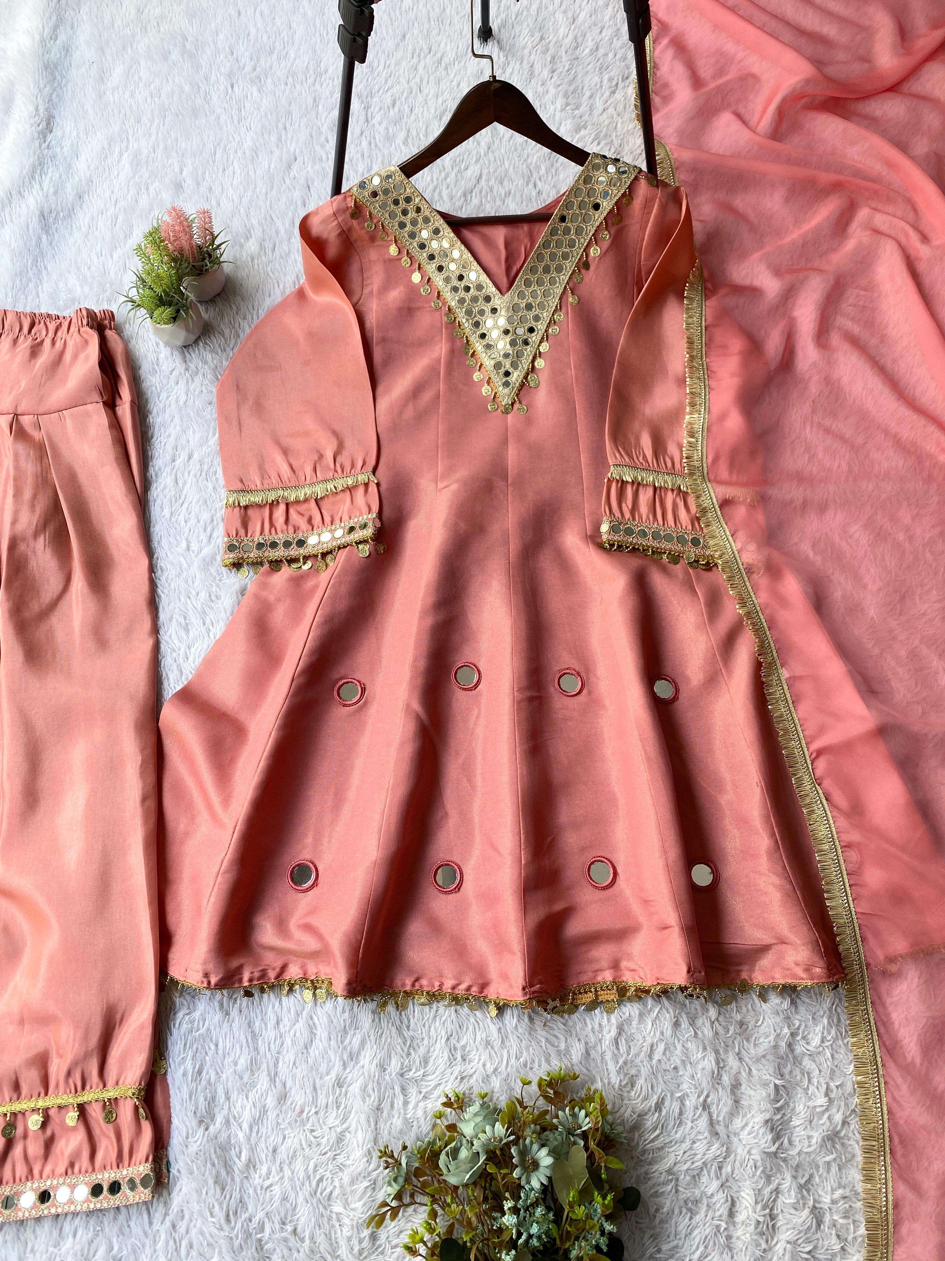 LG 2067 COSMOS FABRIC PREETY LOOK DESIGNER PARTY WEAR LADIES SUIT