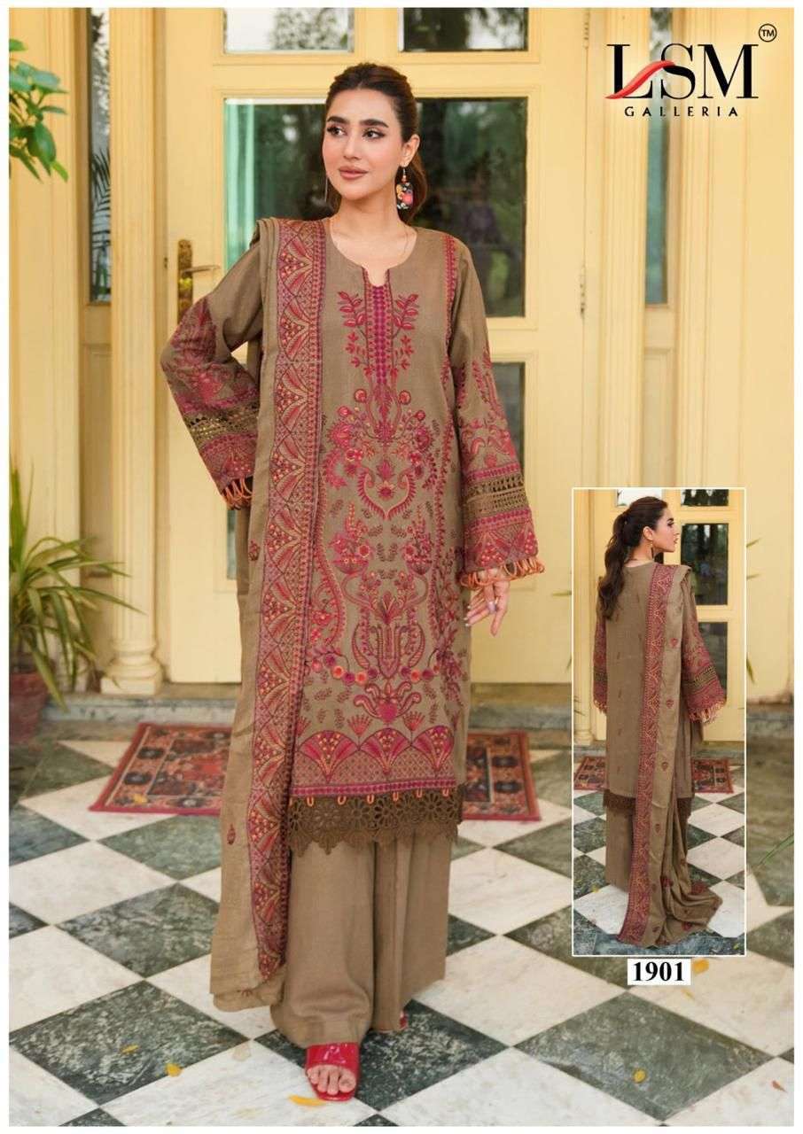 LSM GALLERIA PARIAN DREAM VOL 19 LAWN COTTON DIGITAL PRINT SALWAR SUIT