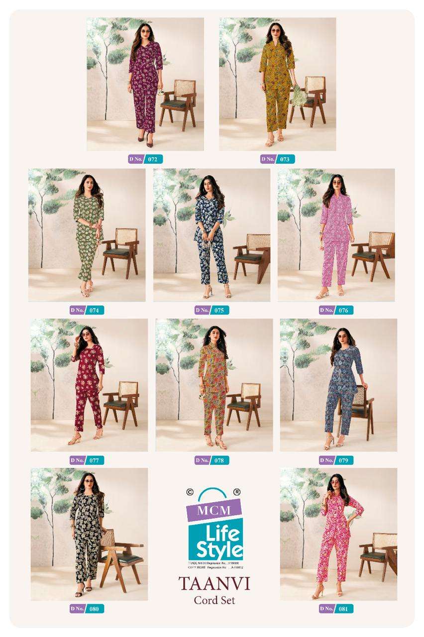 MCM LIFESTYLE TAANVI COTTON PRINT FANCY LADIES TOP WITH PANT PAIR 