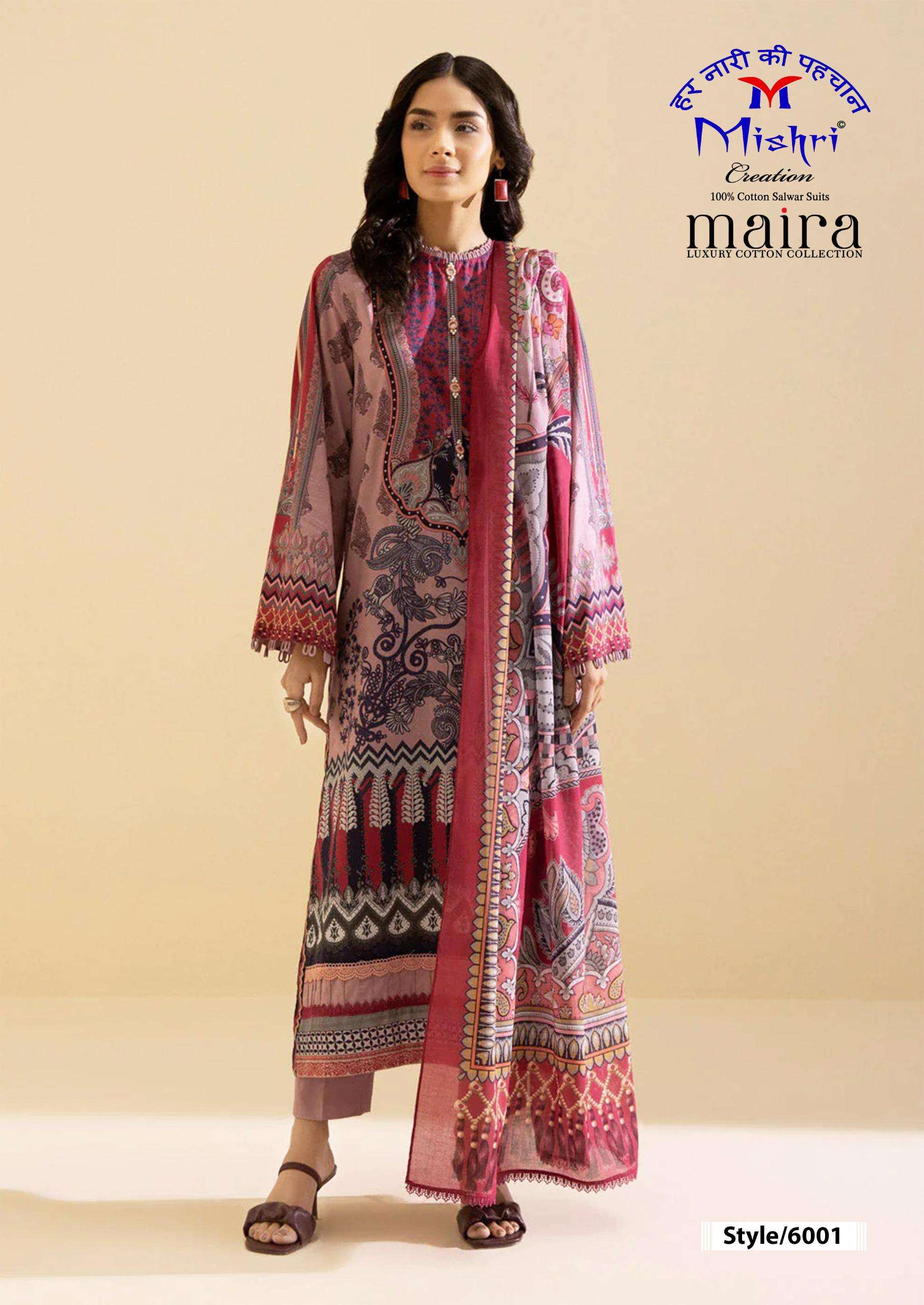 MISHRI CREATION MAIRA VOL 6 COTTON DIGITAL PRINT SALWAR SUIT