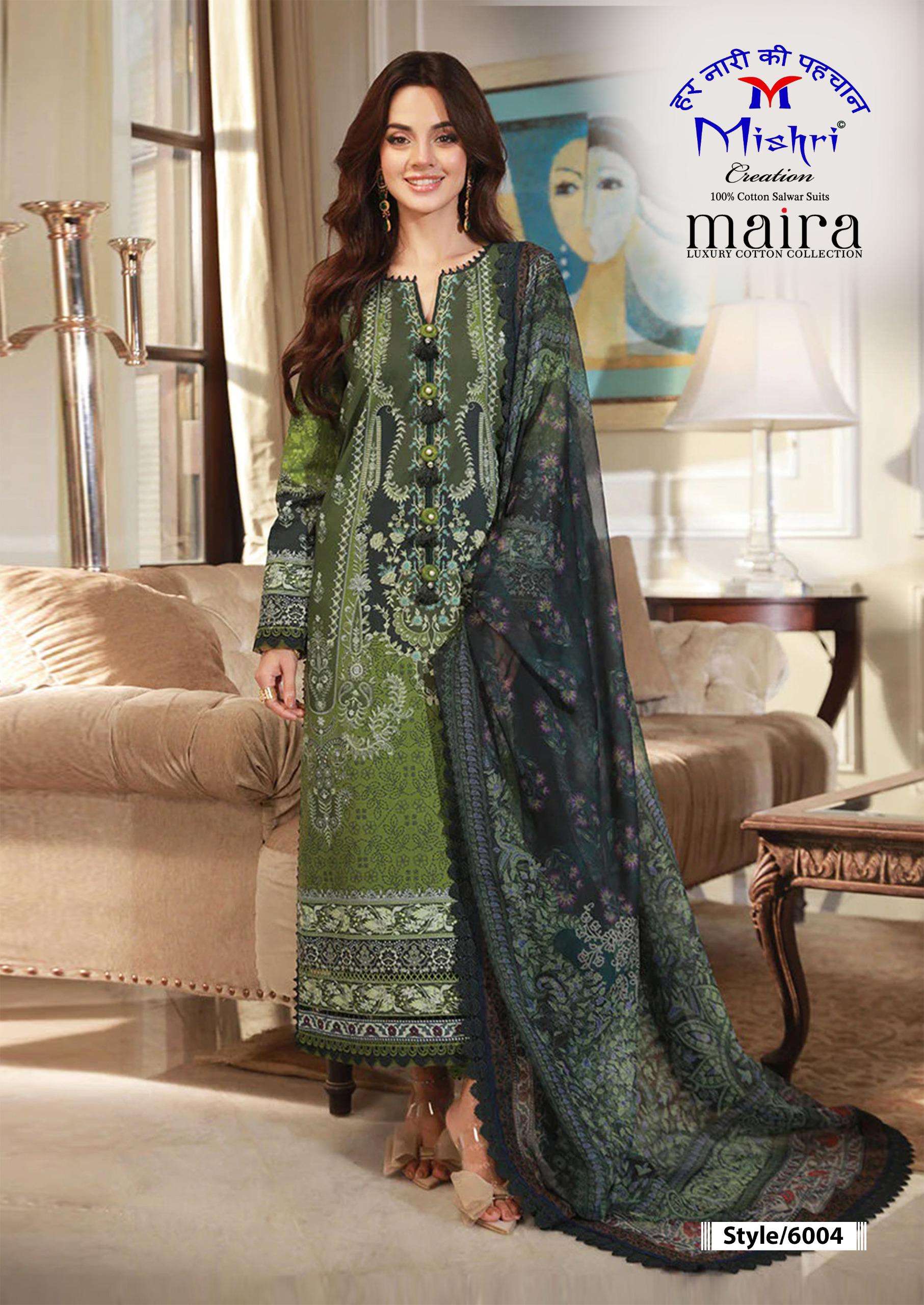 MISHRI CREATION MAIRA VOL 6 COTTON DIGITAL PRINT SALWAR SUIT