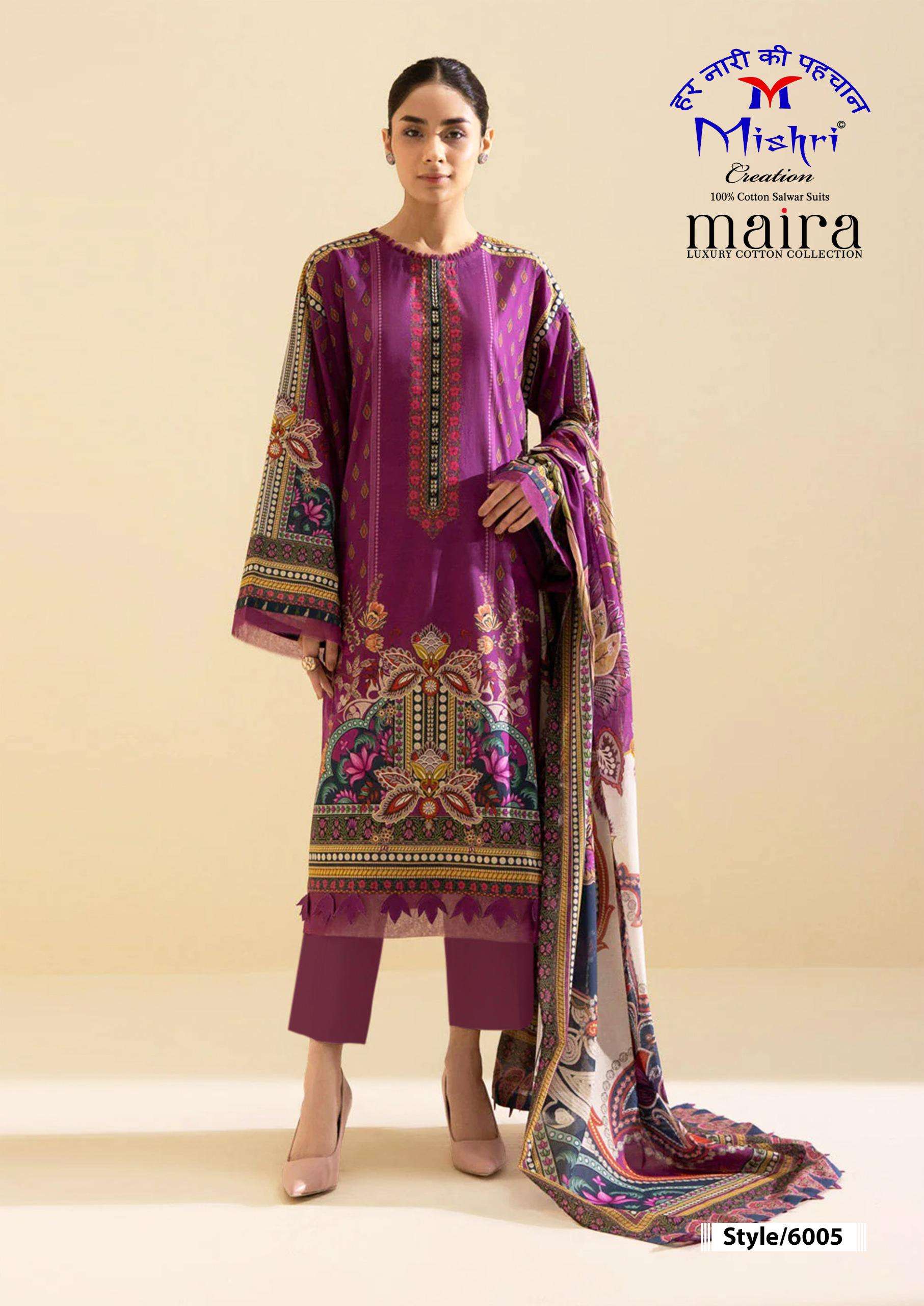 MISHRI CREATION MAIRA VOL 6 COTTON DIGITAL PRINT SALWAR SUIT