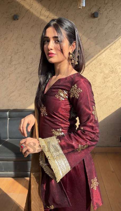 NSR 853 SILK WITH FULLY STITCHED KURTI WITH BOTTOM AND DUPATTA SET 