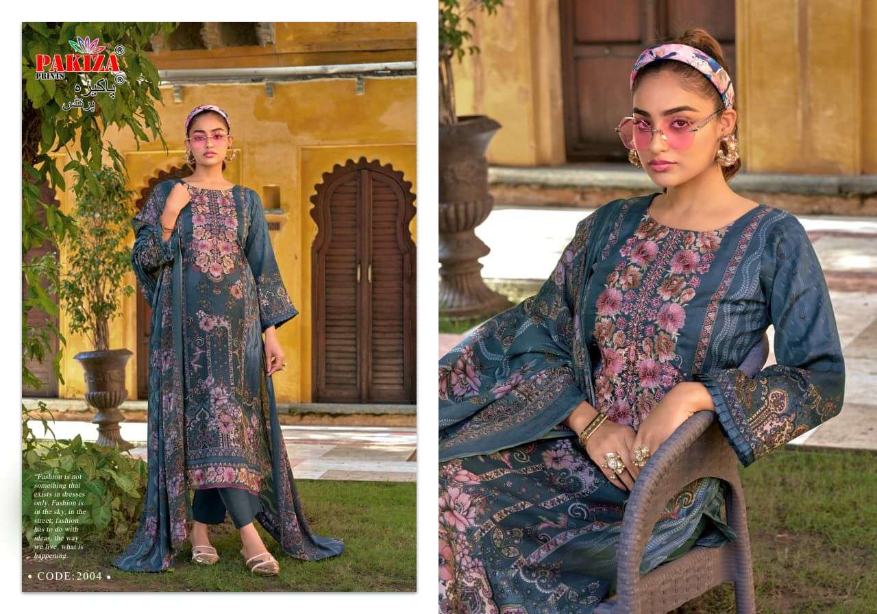 PAKIZA PRINTS FARMAISH VOL 2 FANCY KASHMIRI EMBROIDERY WORK LADIES SUIT