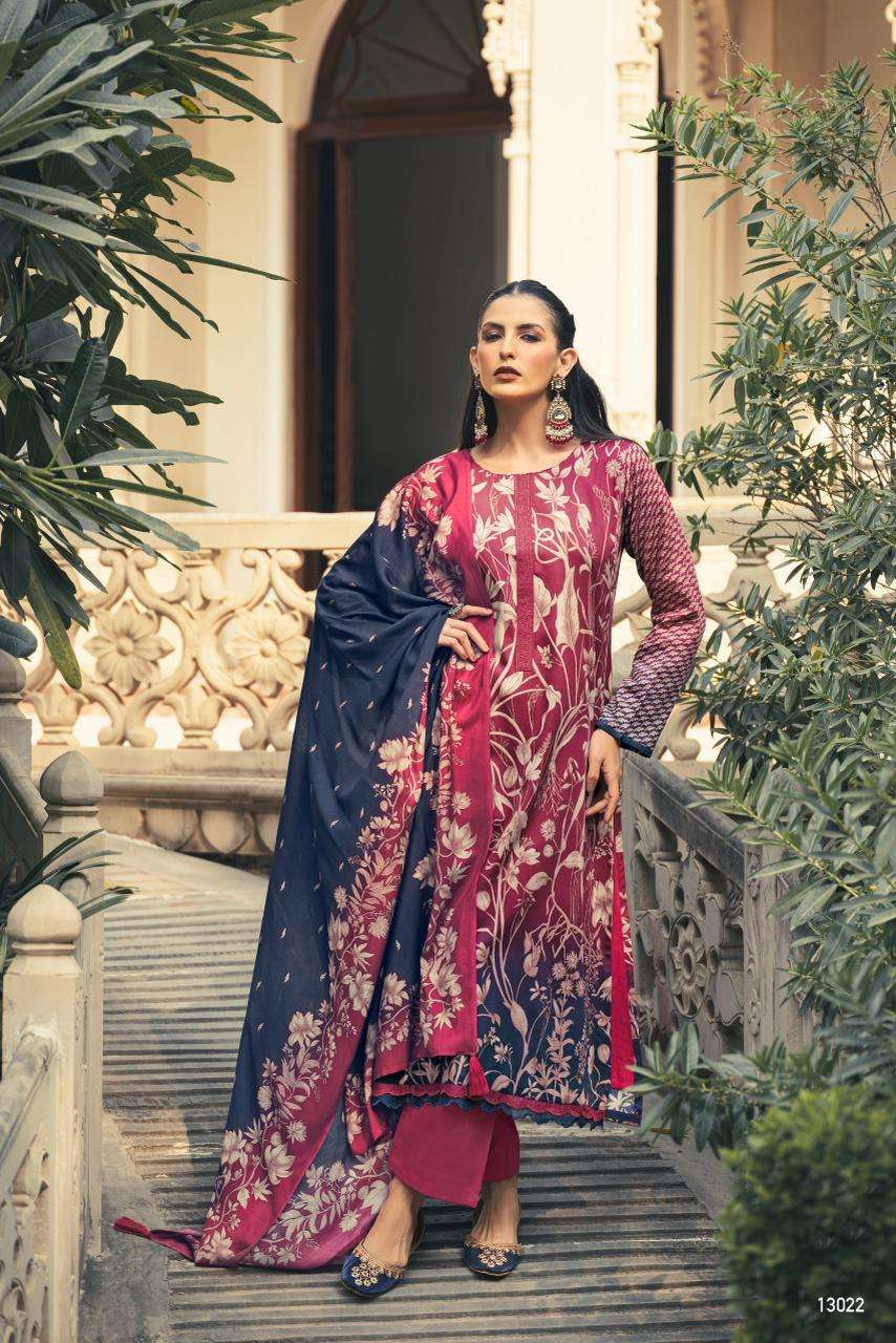 PRM TRENDZ FLAVIA JAM SILK DIGITAL PRINT WITH FANCY WORK SUIT