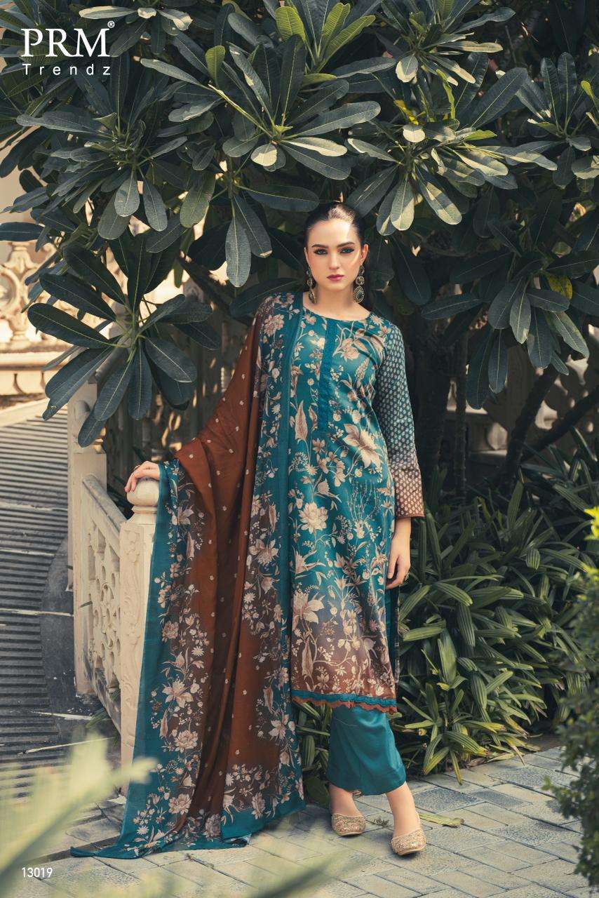 PRM TRENDZ FLAVIA JAM SILK DIGITAL PRINT WITH FANCY WORK SUIT