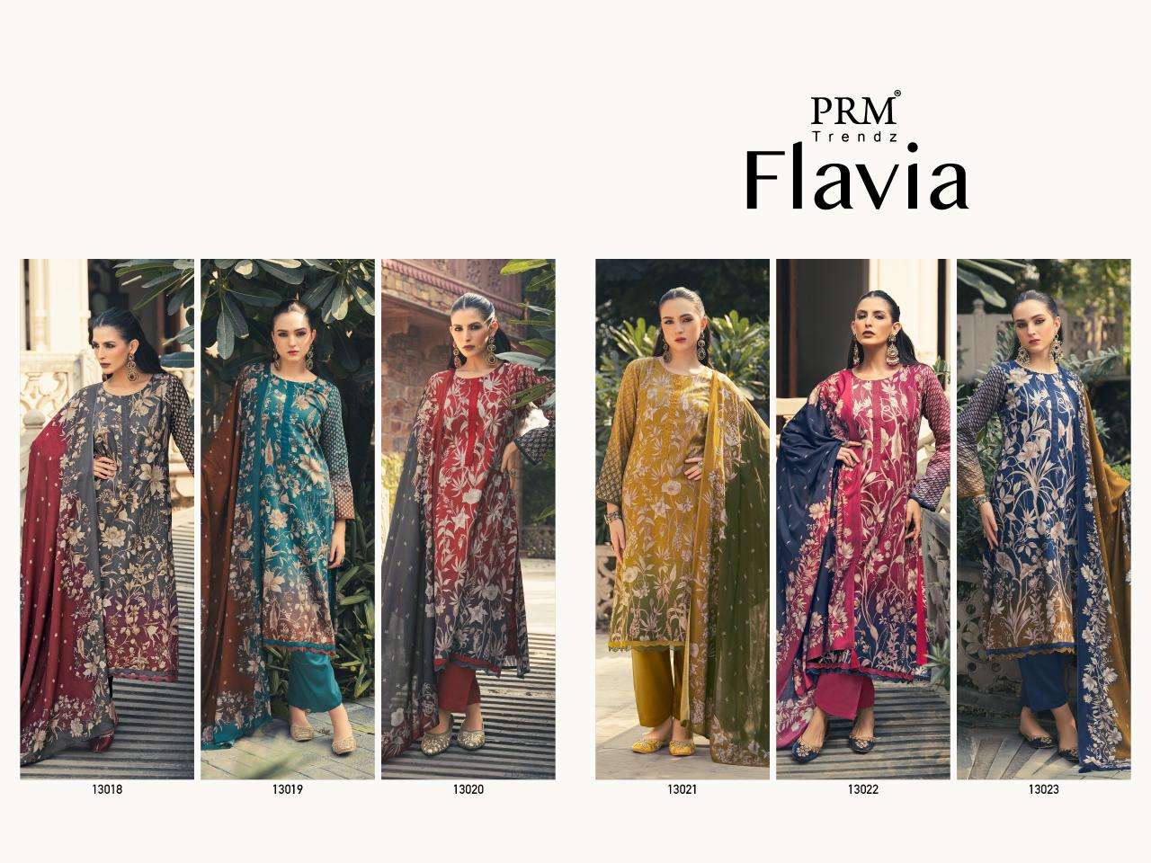 PRM TRENDZ FLAVIA JAM SILK DIGITAL PRINT WITH FANCY WORK SUIT