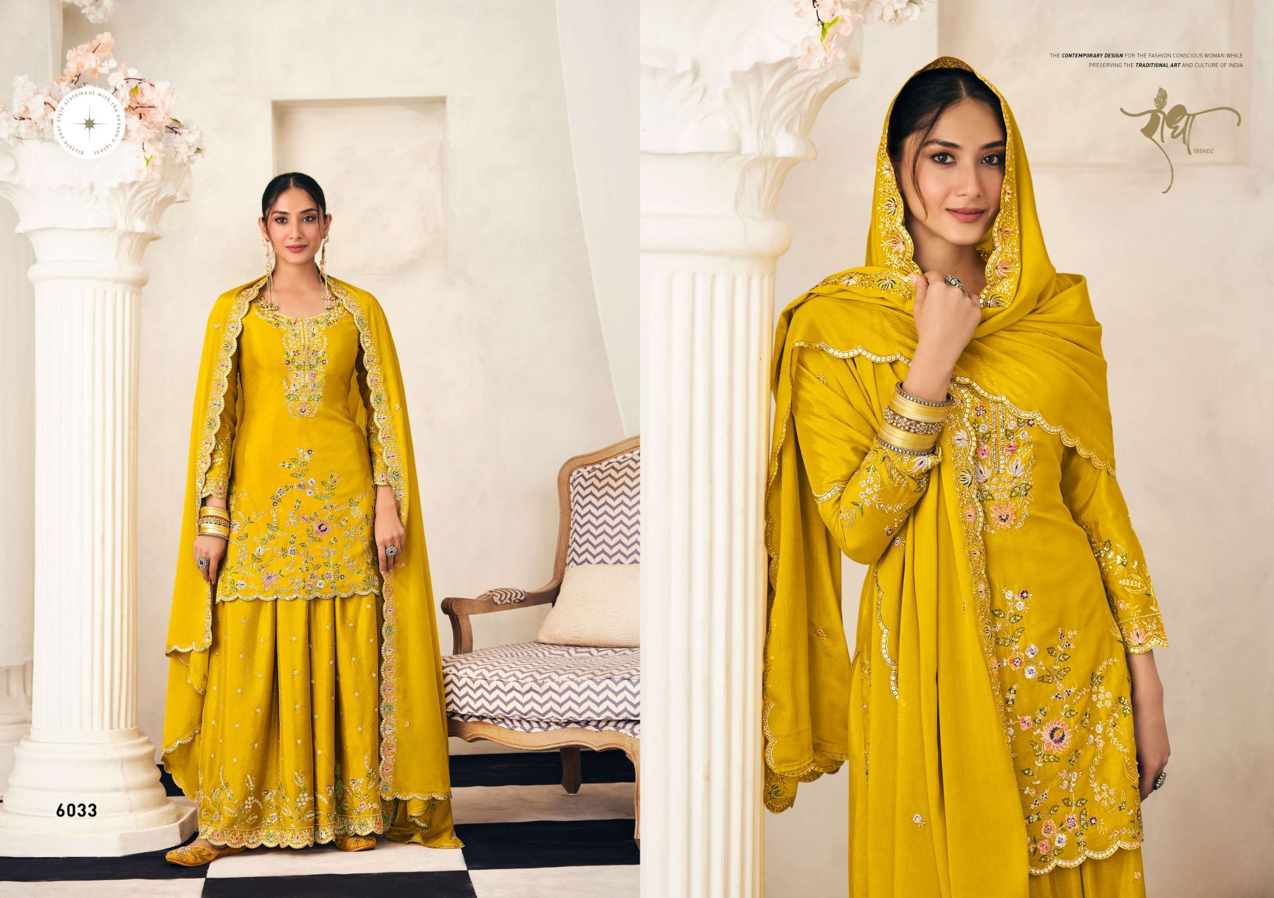  RADHA TRENDZ PAYAL HEAVY EMBROIDERY DESIGNER READY MADE SUIT