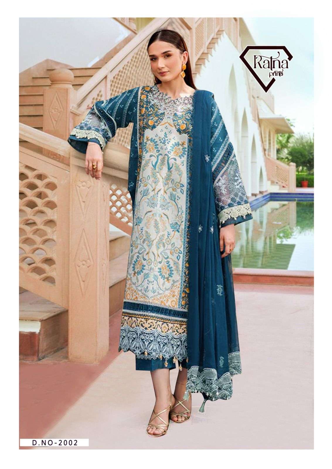 RATNA PRINTS FIRDOUS VOL 2 COTTON DIGITAL PRINT SALWAR SUIT
