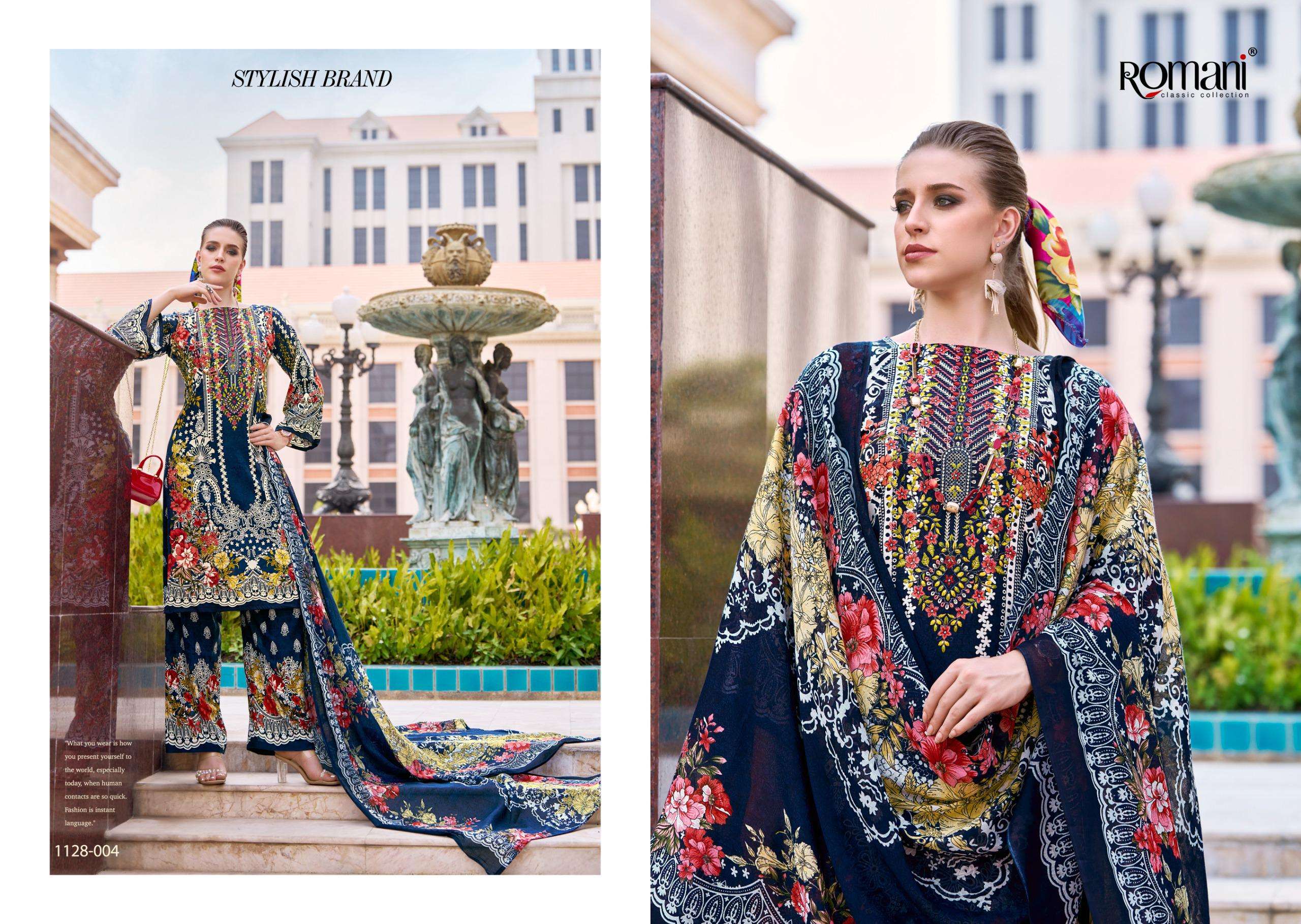 ROMANI MAHIRA VOL 6 COTTON DIGITAL PRINTS WITH FANCY WORK SUIT