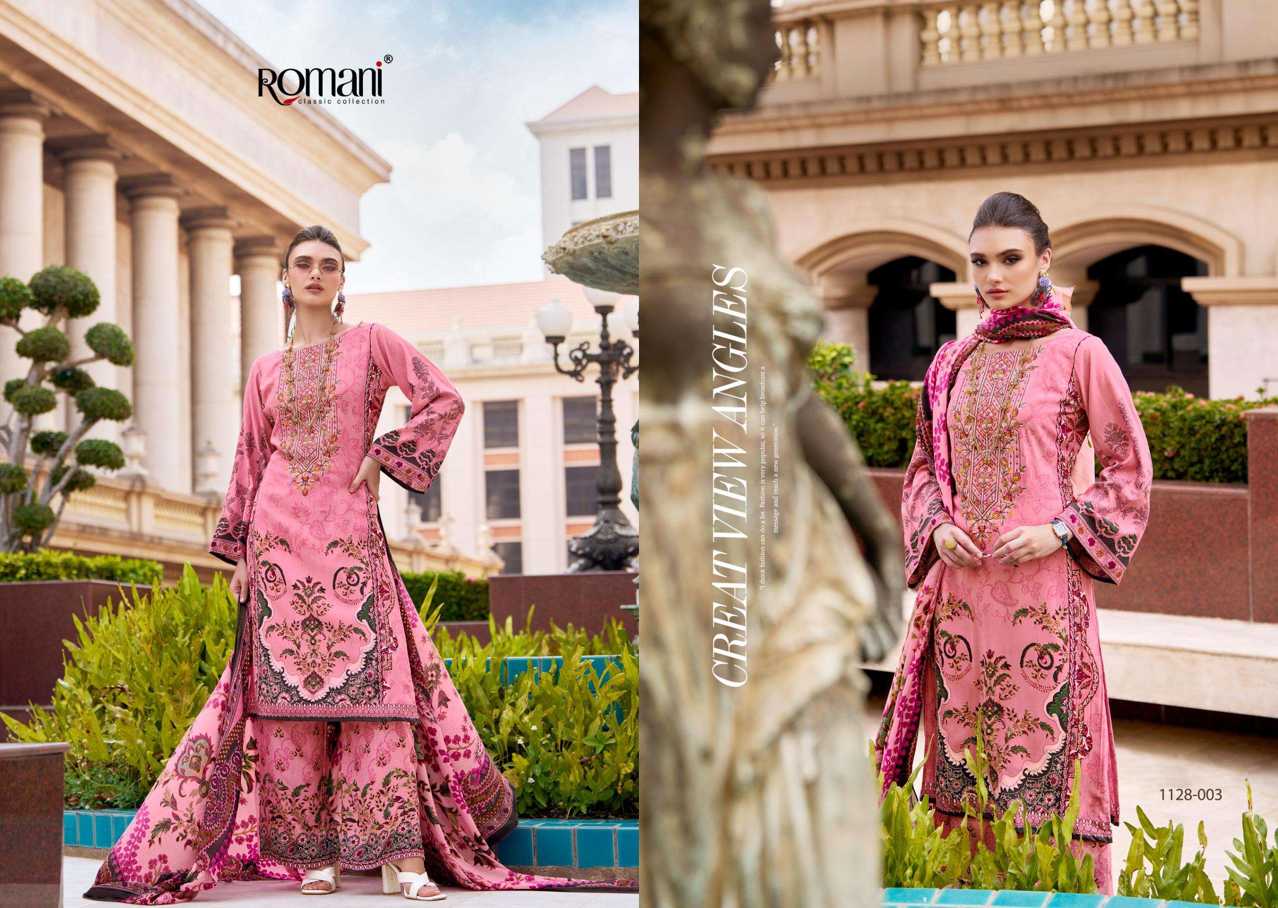 ROMANI MAHIRA VOL 6 COTTON DIGITAL PRINTS WITH FANCY WORK SUIT