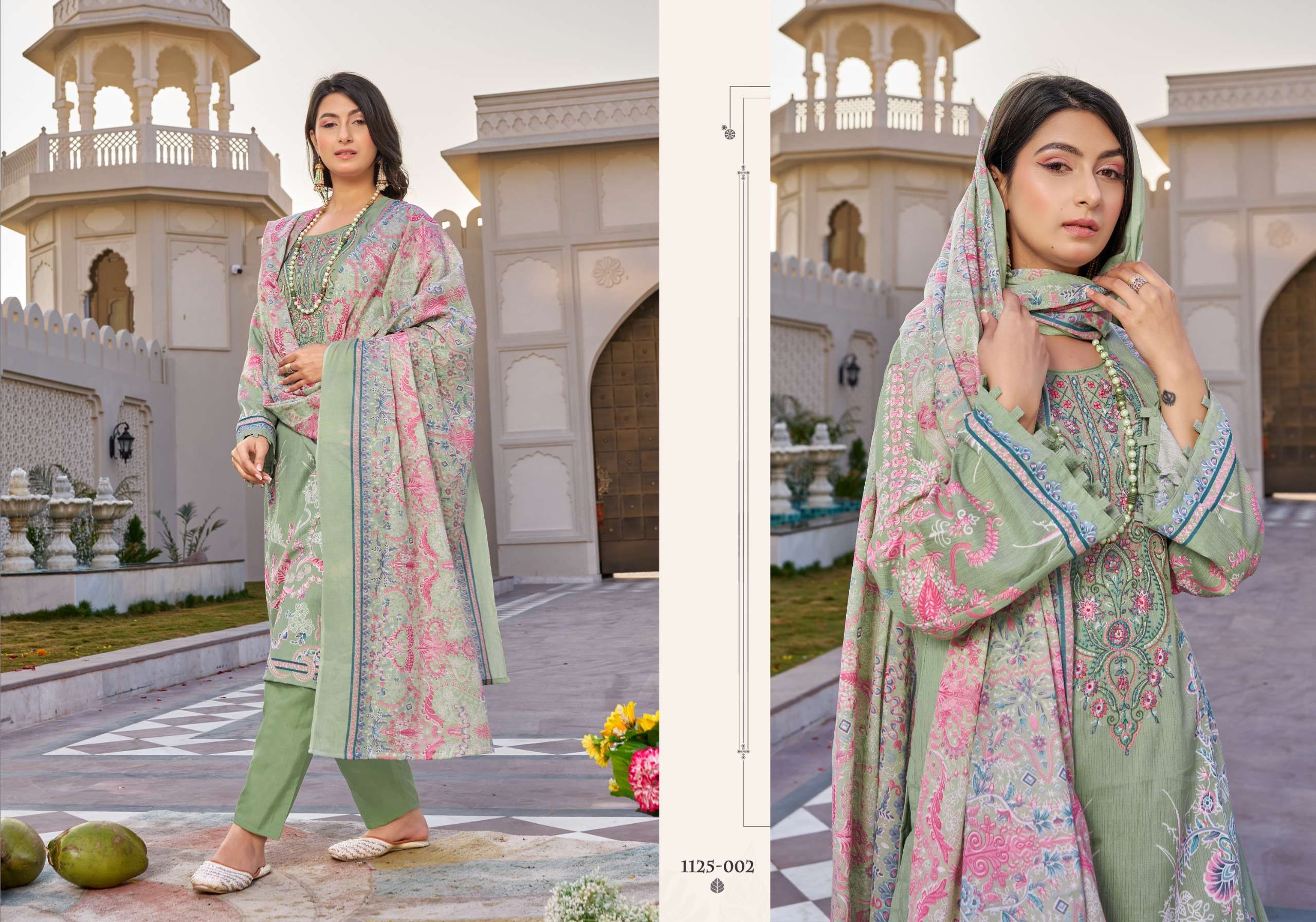 ROMANI NEEDLE WONDER VOL 6 COTTON DIGITAL PRINTS SALWAR SUIT