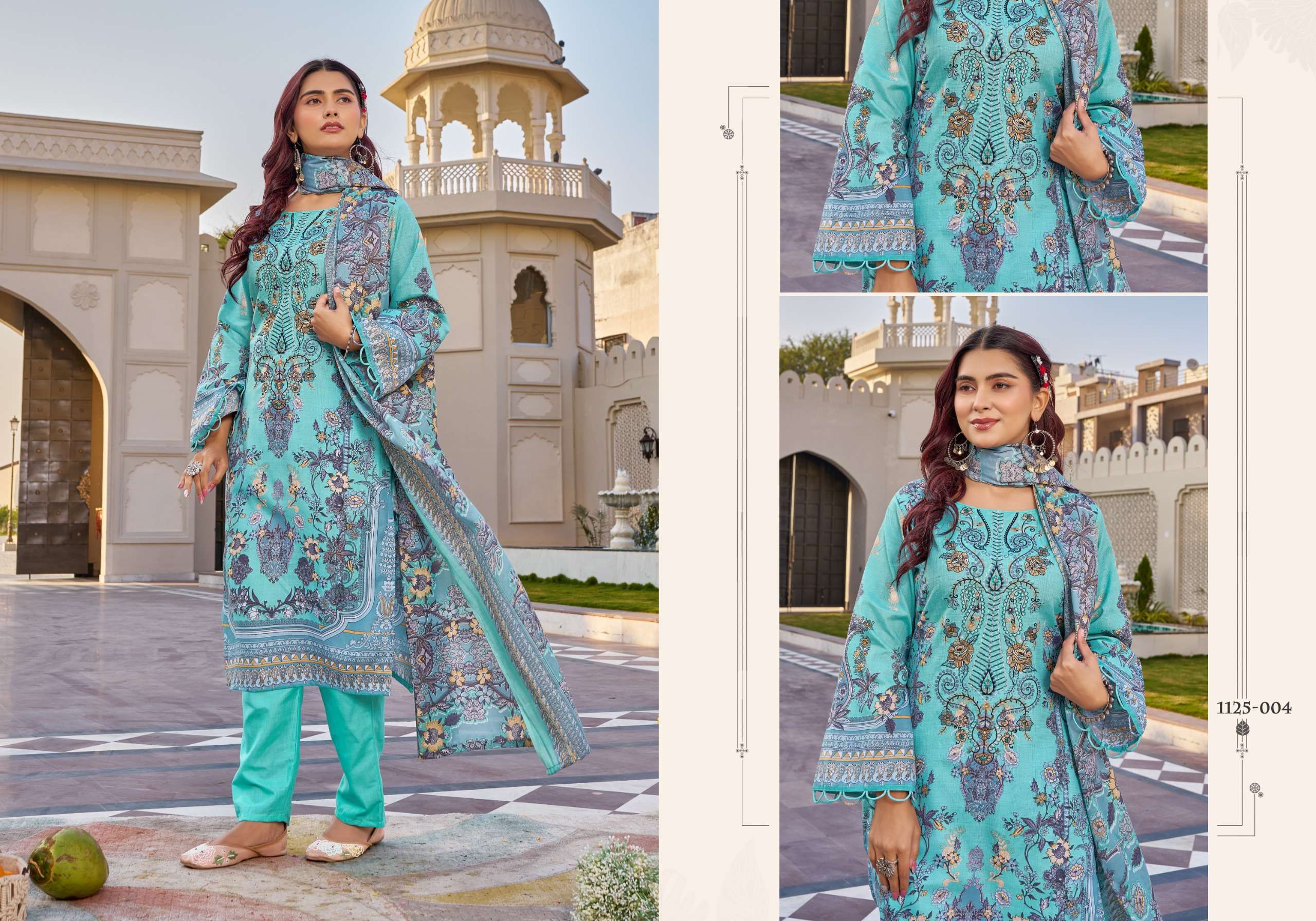 ROMANI NEEDLE WONDER VOL 6 COTTON DIGITAL PRINTS SALWAR SUIT