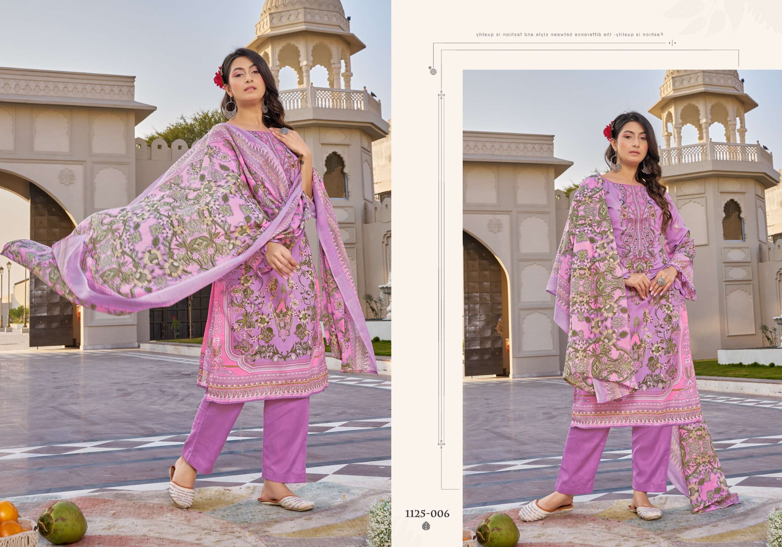 ROMANI NEEDLE WONDER VOL 6 COTTON DIGITAL PRINTS SALWAR SUIT
