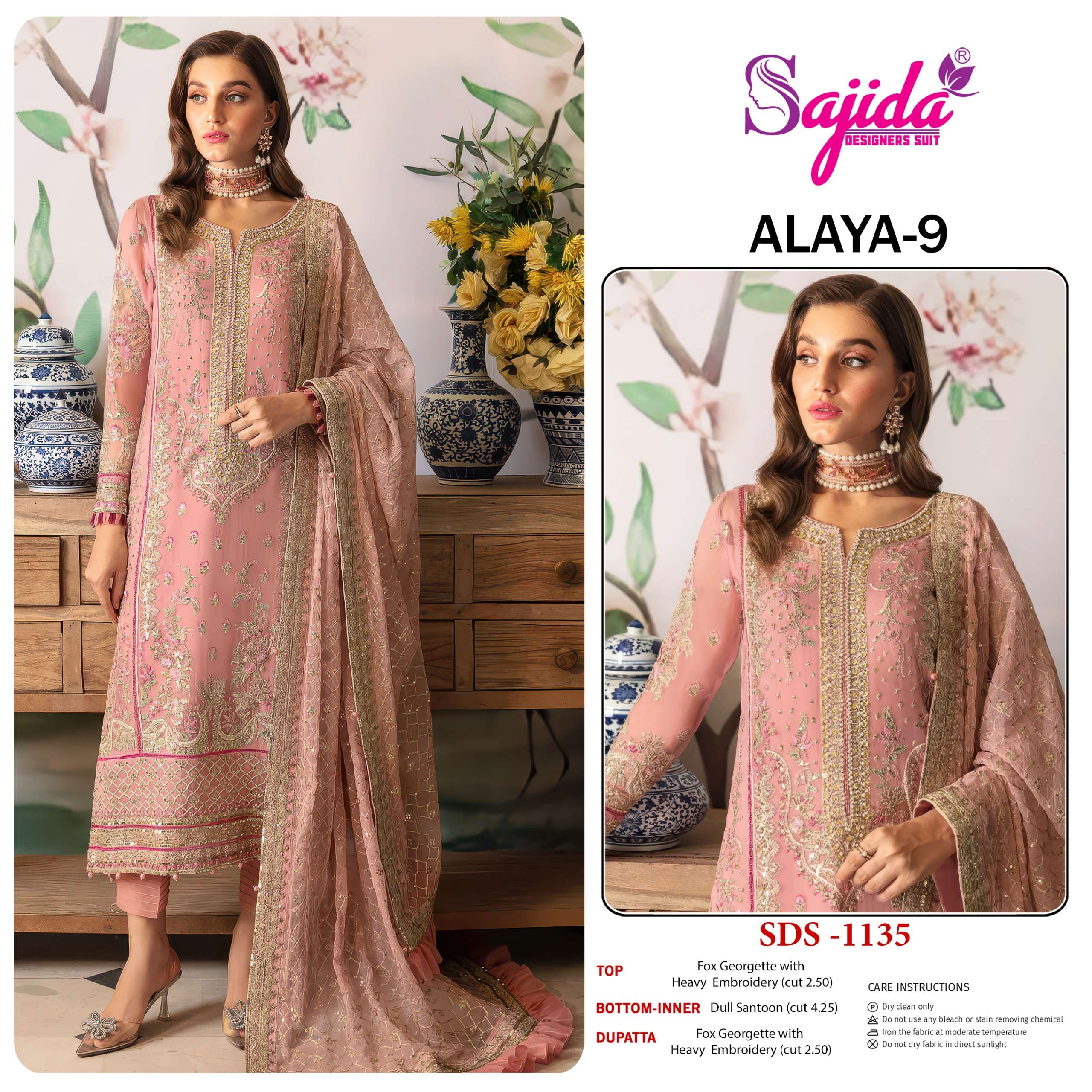 SAJIDA DESIGNER ANAYA VOL 9 