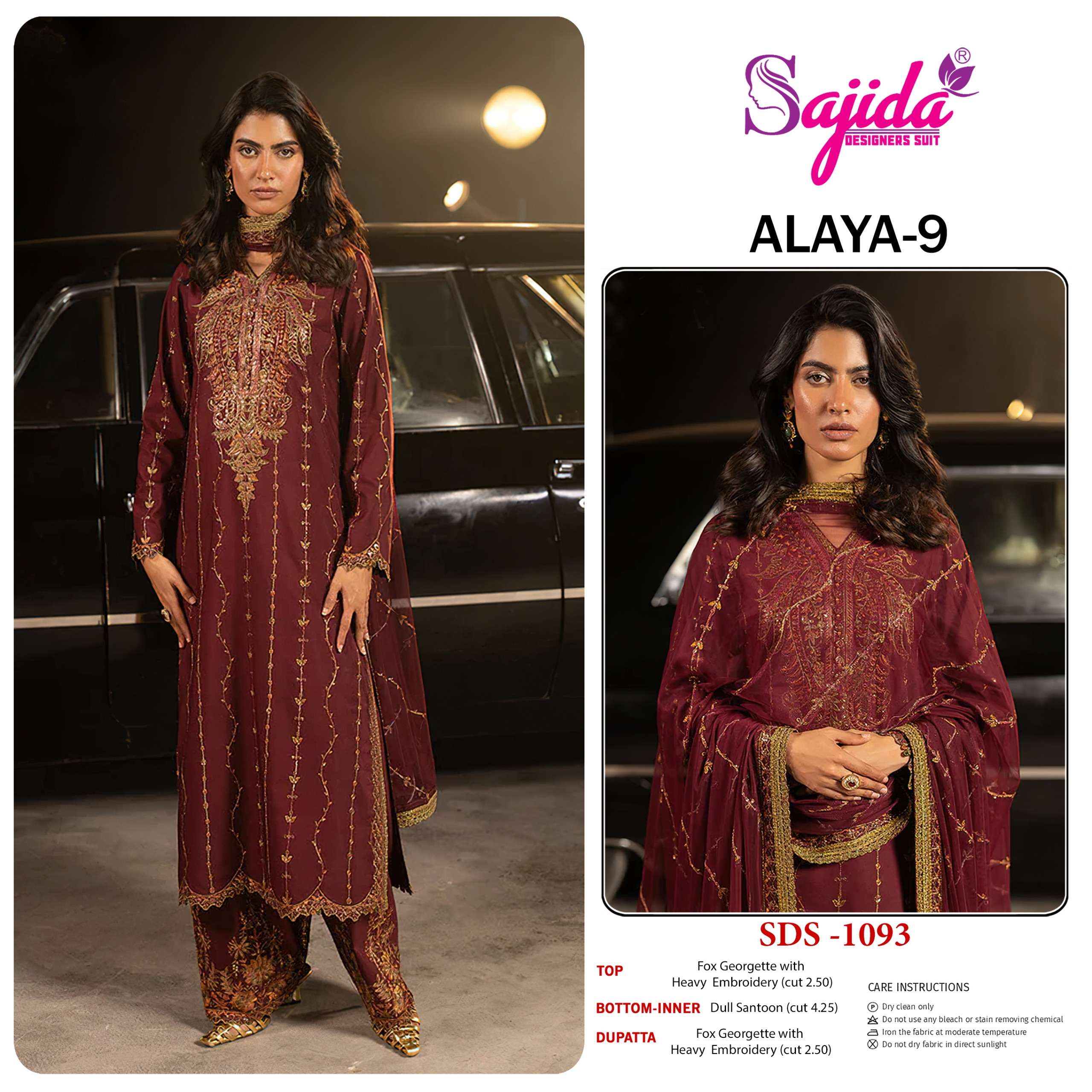 SAJIDA DESIGNER ANAYA VOL 9 