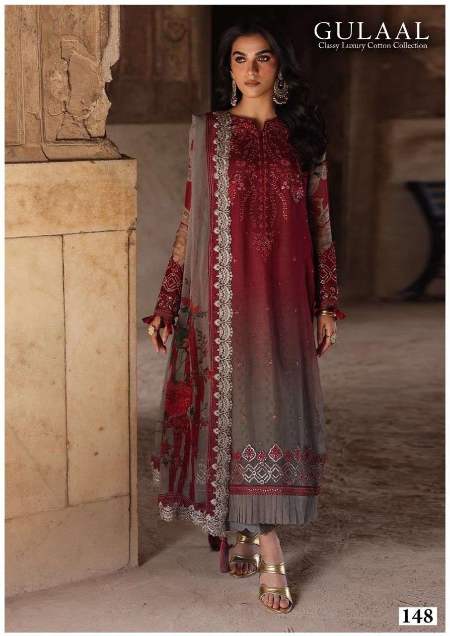 SANA MARYAM GULAAL CLASSY LUXURY COTTON COLLECTION VOL 15 DIGITAL PRINT SUIT