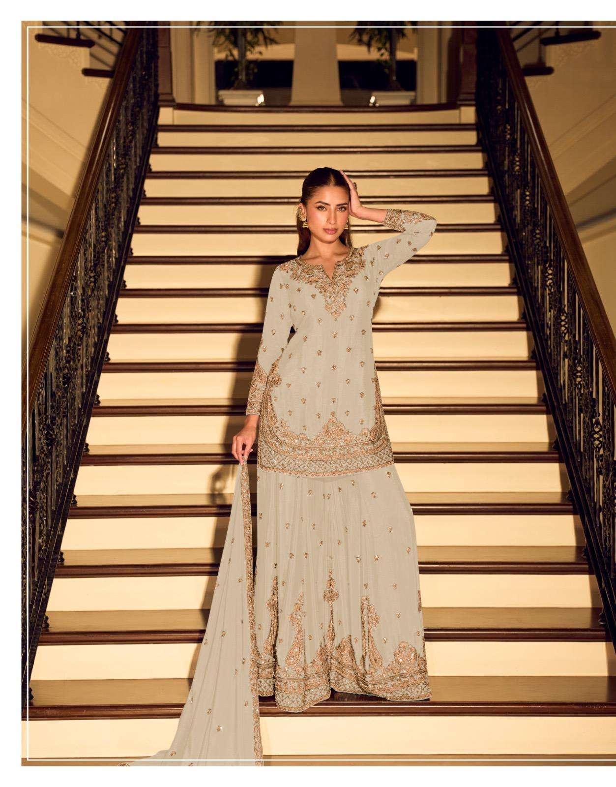 SAYURI DESIGNER KANCHAN PRO SILK HEAVY EMBROIDERD WEDDING WEAR LADIES SUIT