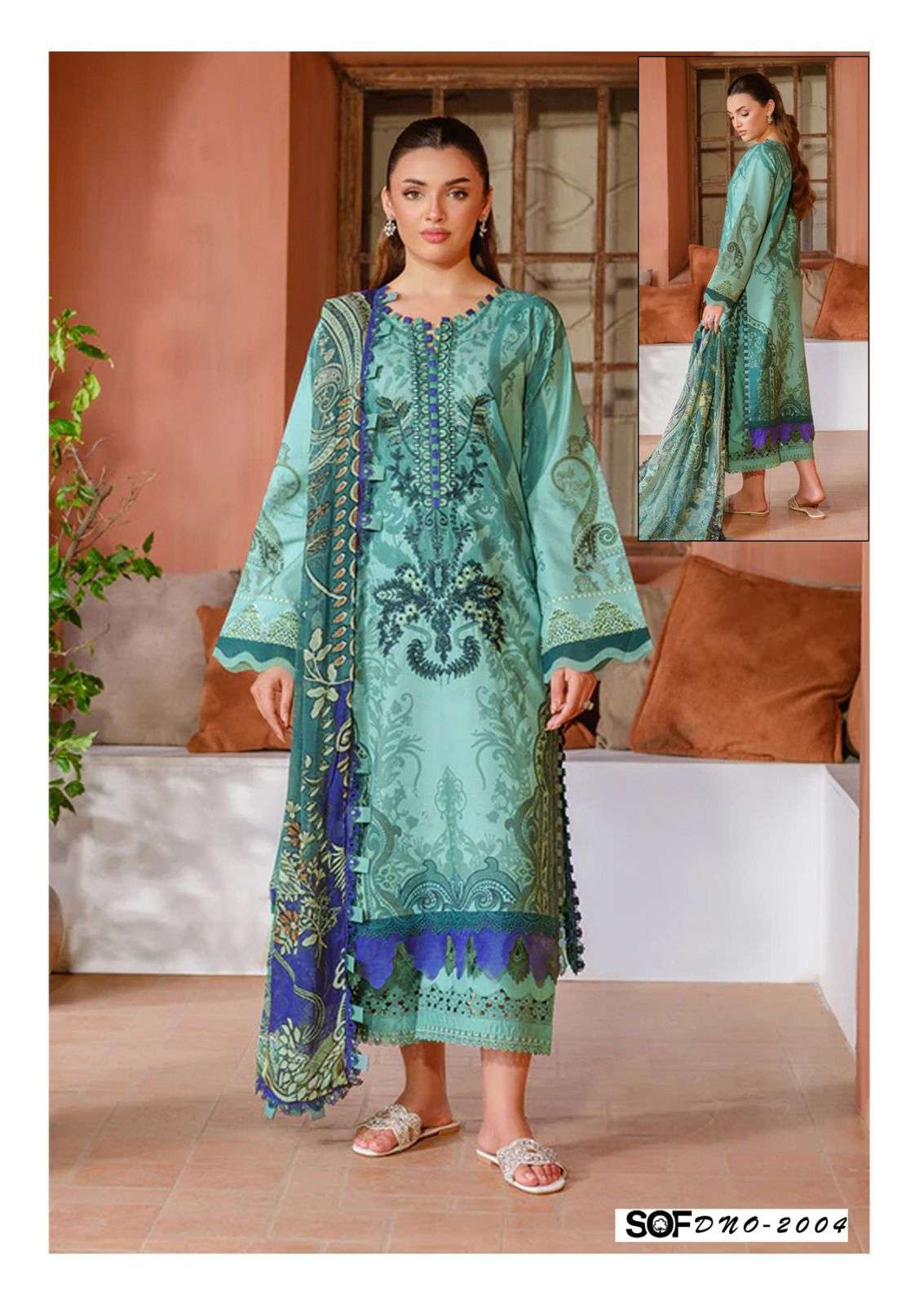 SHREE OM FAB ASIM JOFA VOL 2 COTTON DIGITAL PRINT SALWAR SUIT