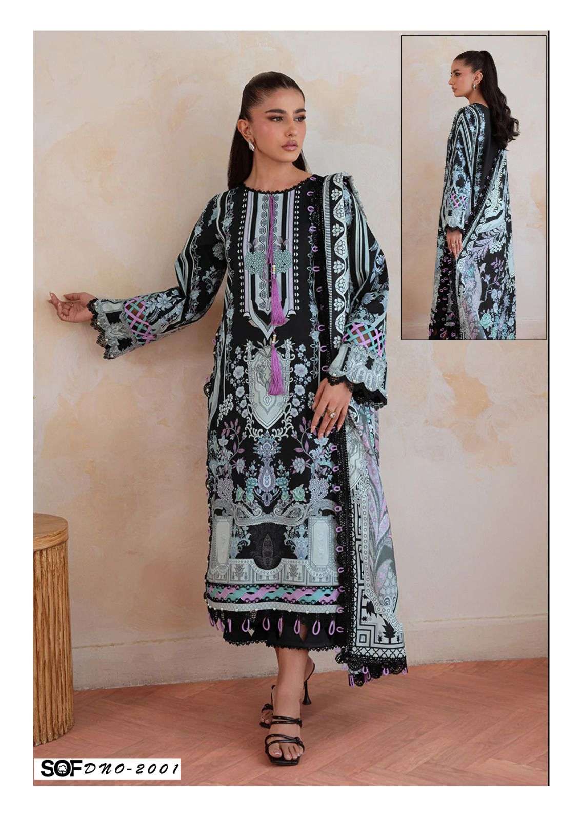 SHREE OM FAB ASIM JOFA VOL 2 COTTON DIGITAL PRINT SALWAR SUIT