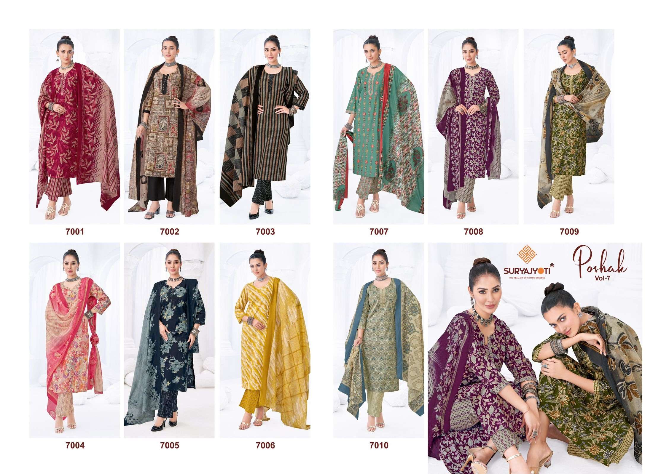 SURYAJYOTI POSHAK VOL 7 READY MADE COLLECTION 