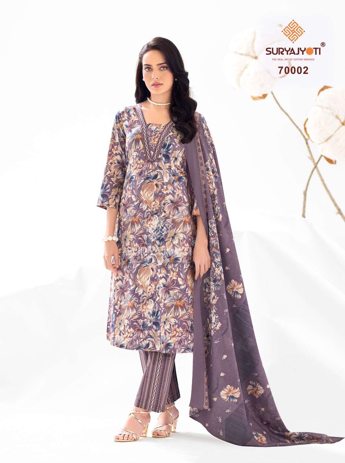 SURYAJYOTI TRENDY COTTON VOL 70 COTTON PRINTED LADIES SUIT