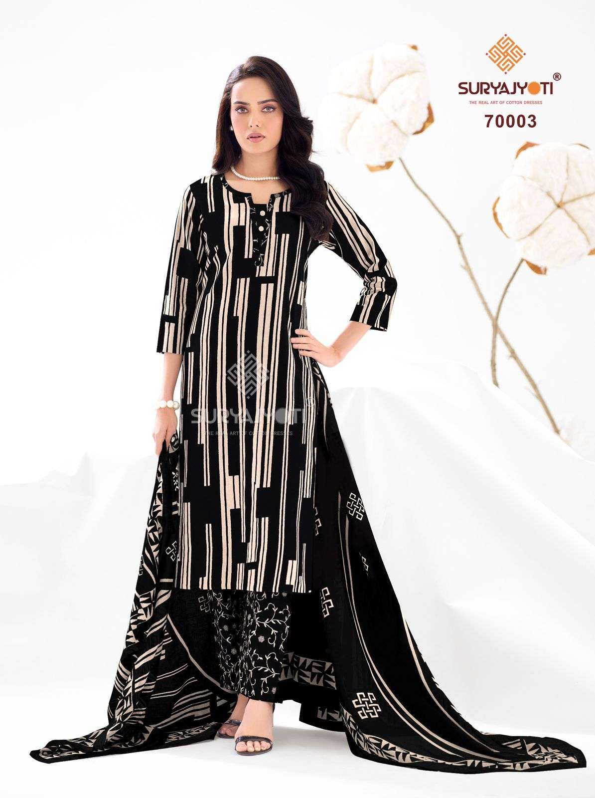 SURYAJYOTI TRENDY COTTON VOL 70 COTTON PRINTED LADIES SUIT