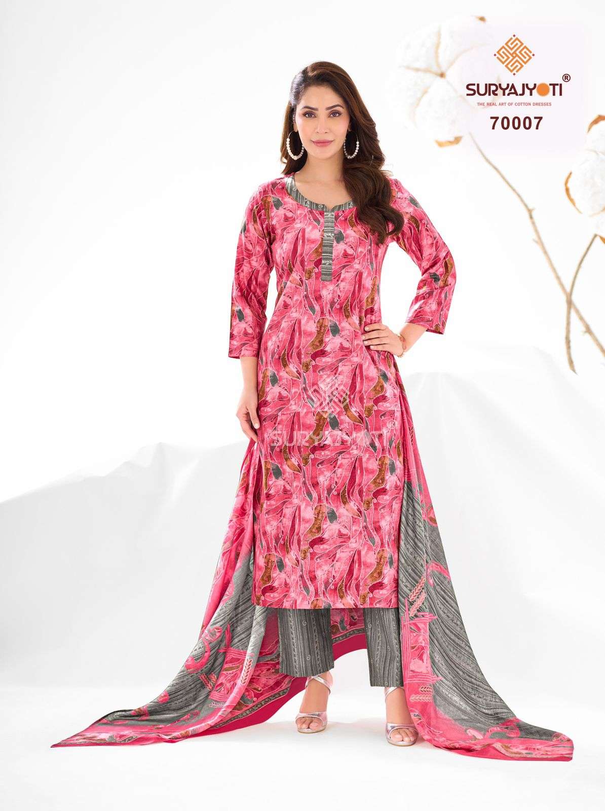 SURYAJYOTI TRENDY COTTON VOL 70 COTTON PRINTED LADIES SUIT
