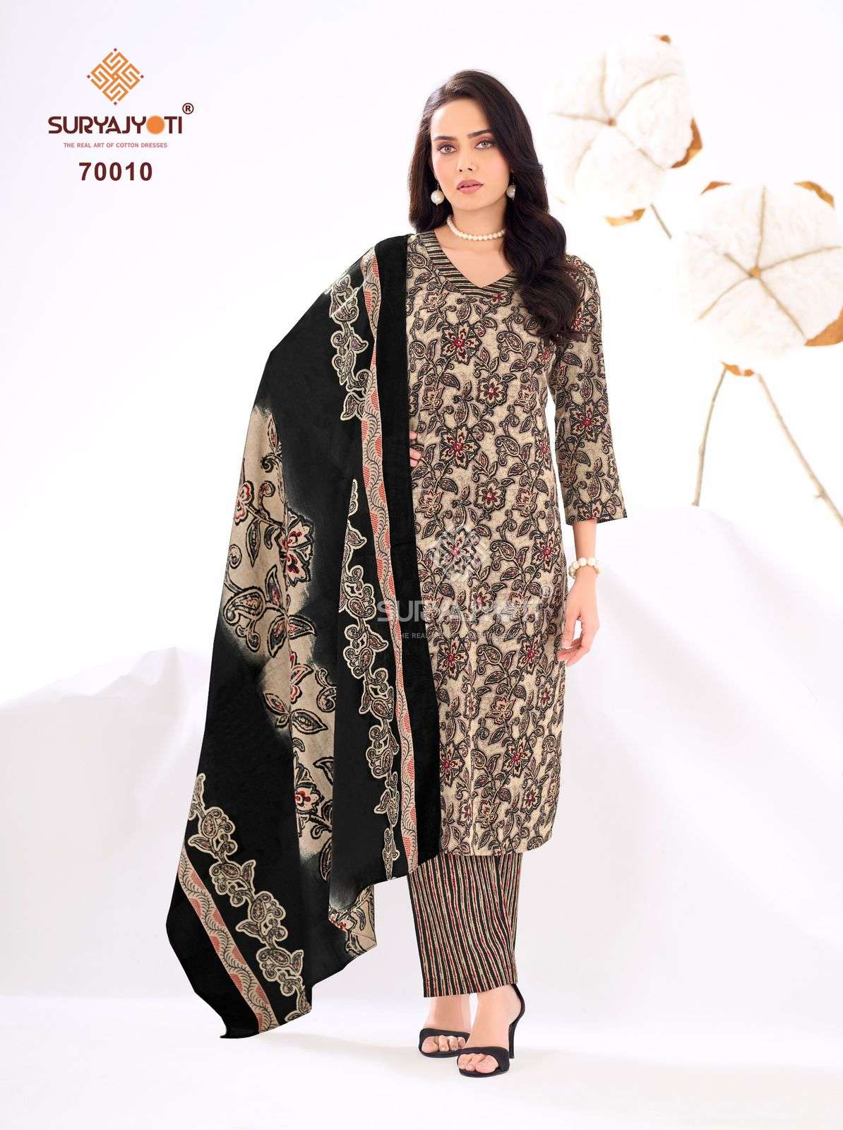 SURYAJYOTI TRENDY COTTON VOL 70 COTTON PRINTED LADIES SUIT
