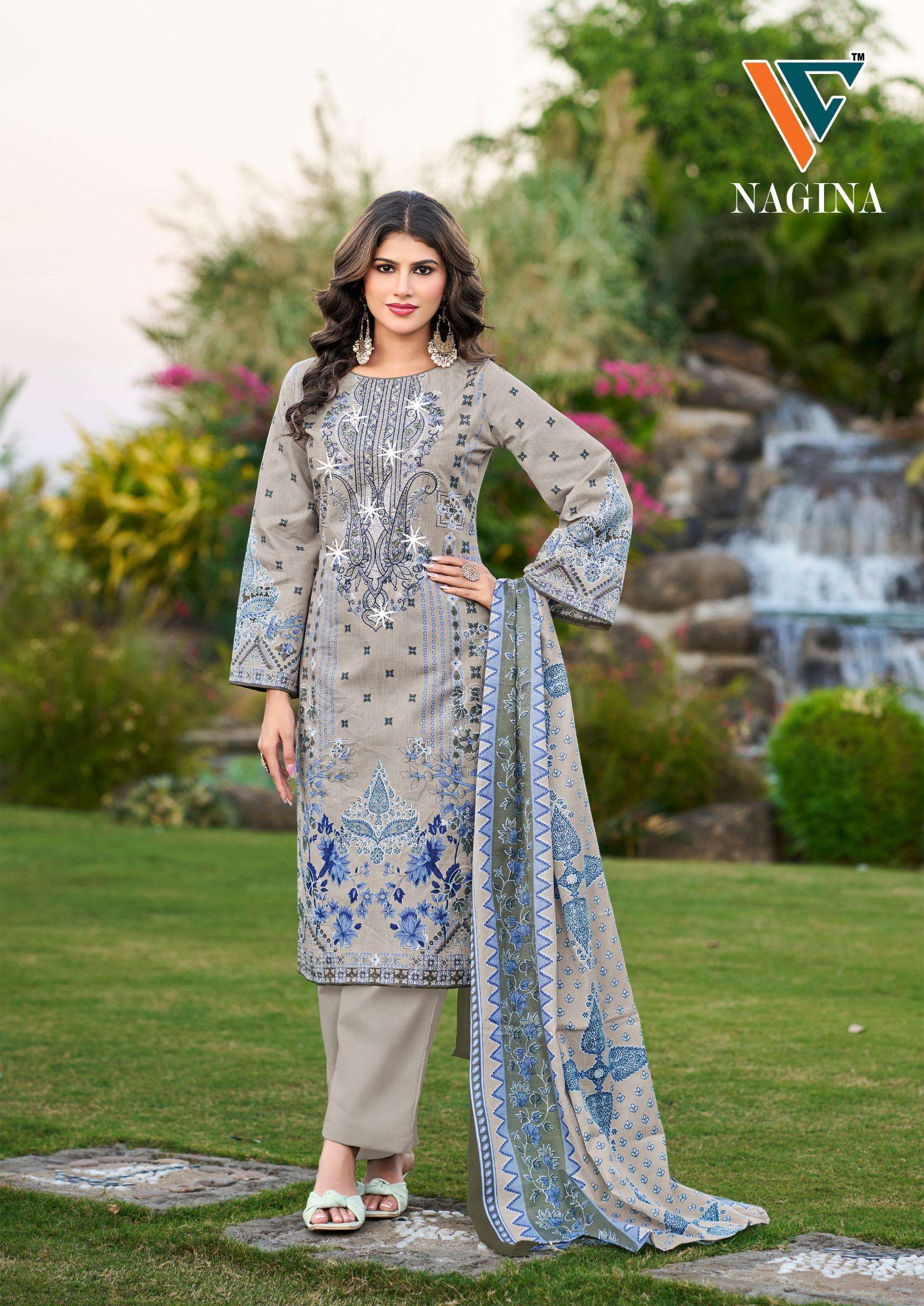 VANDANA‎‎ CREATION NAGINA‎ VOL 8 COTTON DIGITAL PRINT SALWAR SUIT