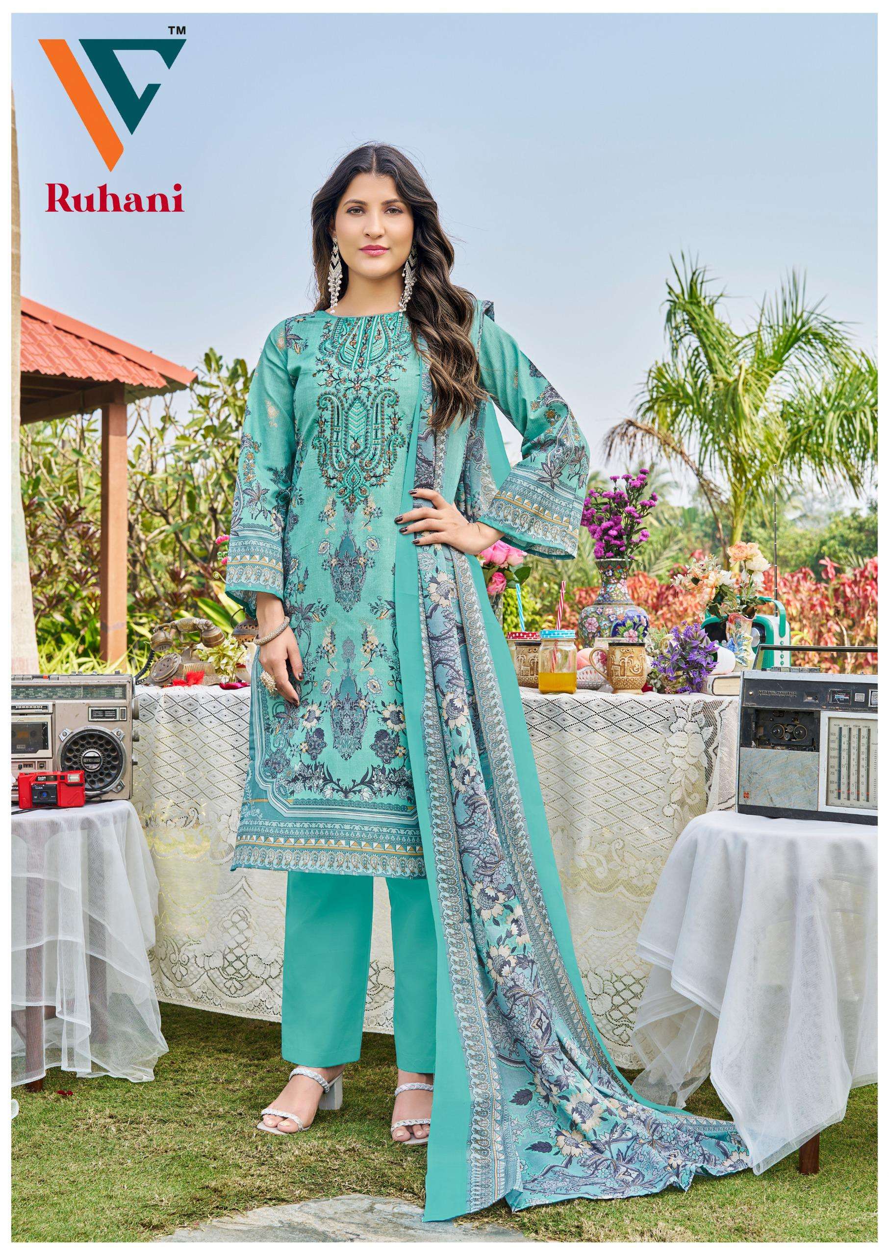 VANDANA‎ CREATION RUHANI‎‎ VOL 35 COTTON DIGITAL PRINTS SALWAR SUIT