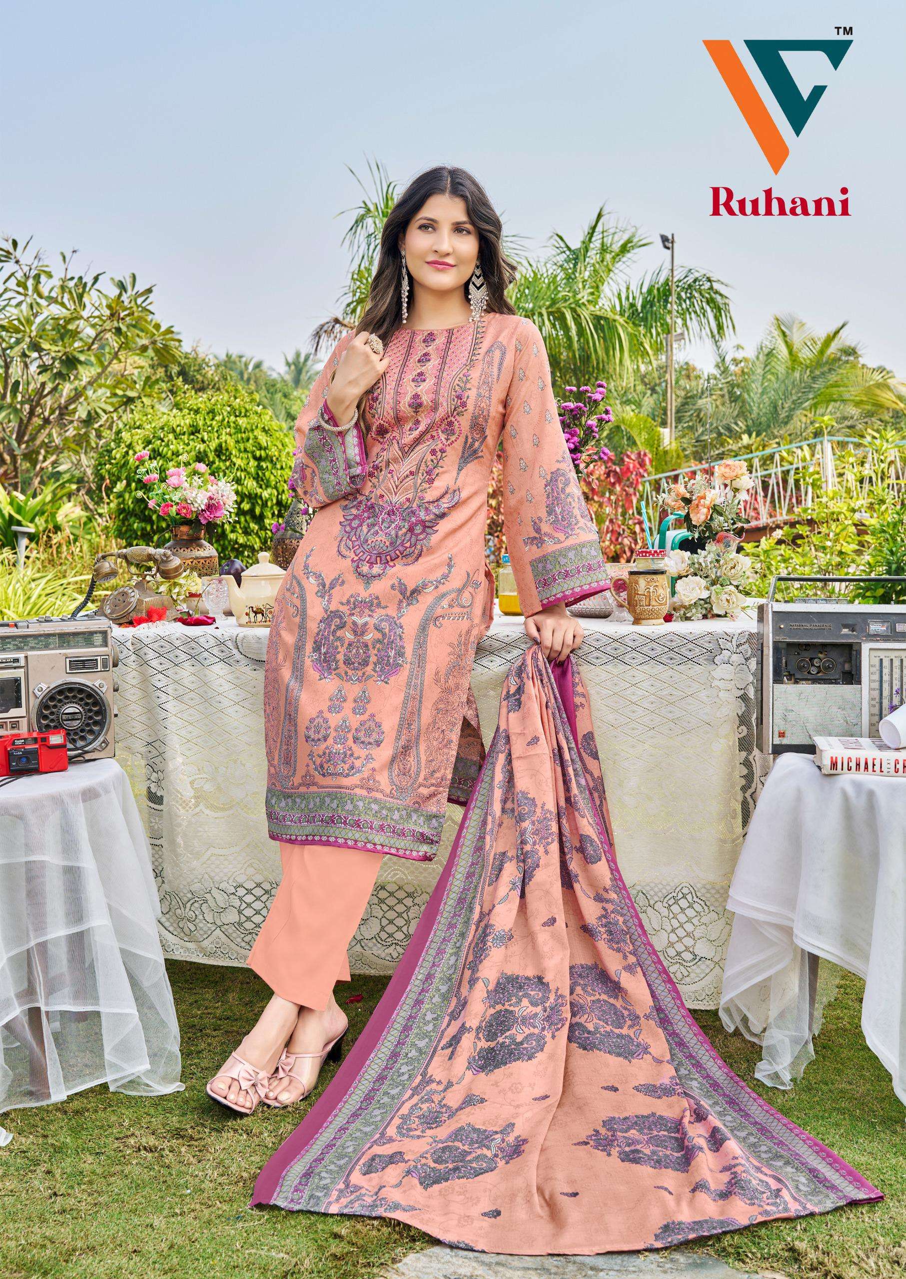 VANDANA‎ CREATION RUHANI‎‎ VOL 35 COTTON DIGITAL PRINTS SALWAR SUIT