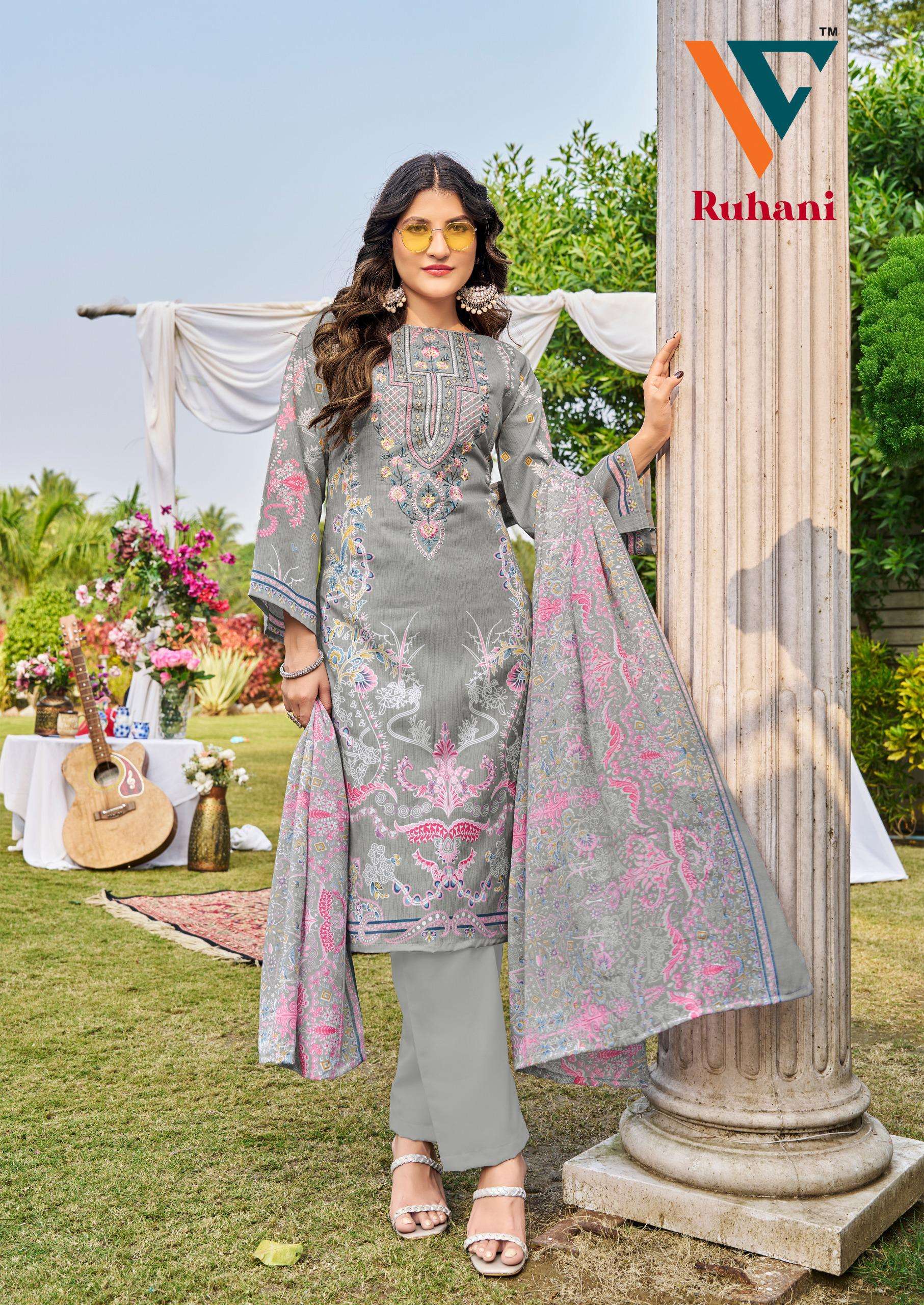 VANDANA‎ CREATION RUHANI‎‎ VOL 35 COTTON DIGITAL PRINTS SALWAR SUIT