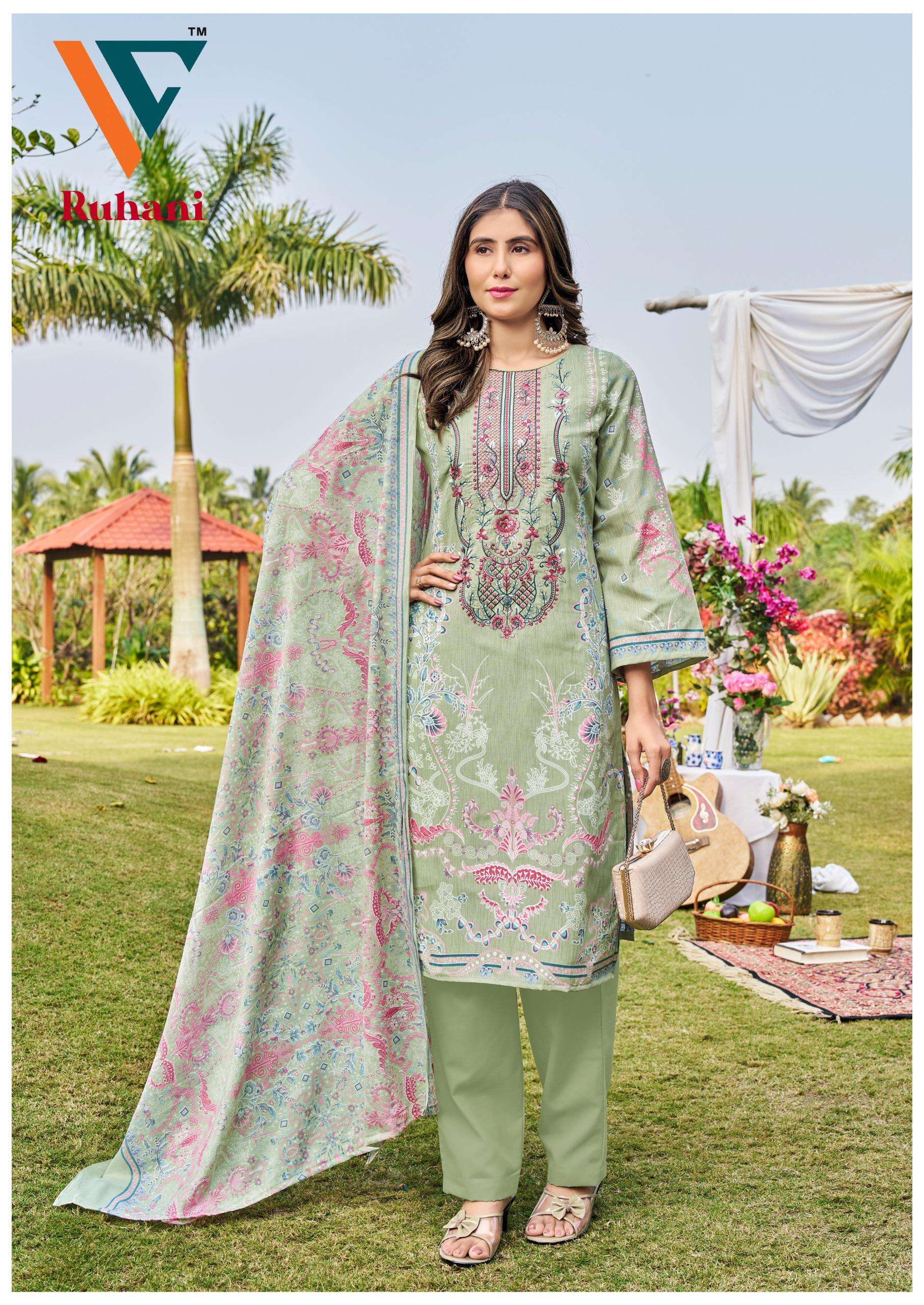 VANDANA‎ CREATION RUHANI‎‎ VOL 35 COTTON DIGITAL PRINTS SALWAR SUIT