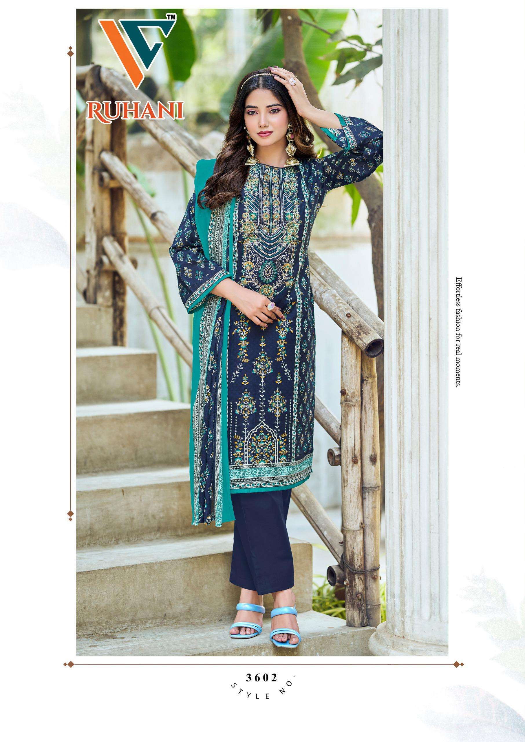 VANDANA‎ CREATION RUHANI‎‎ VOL 36 COTTON DIGITAL PRINT SALWAR SUIT