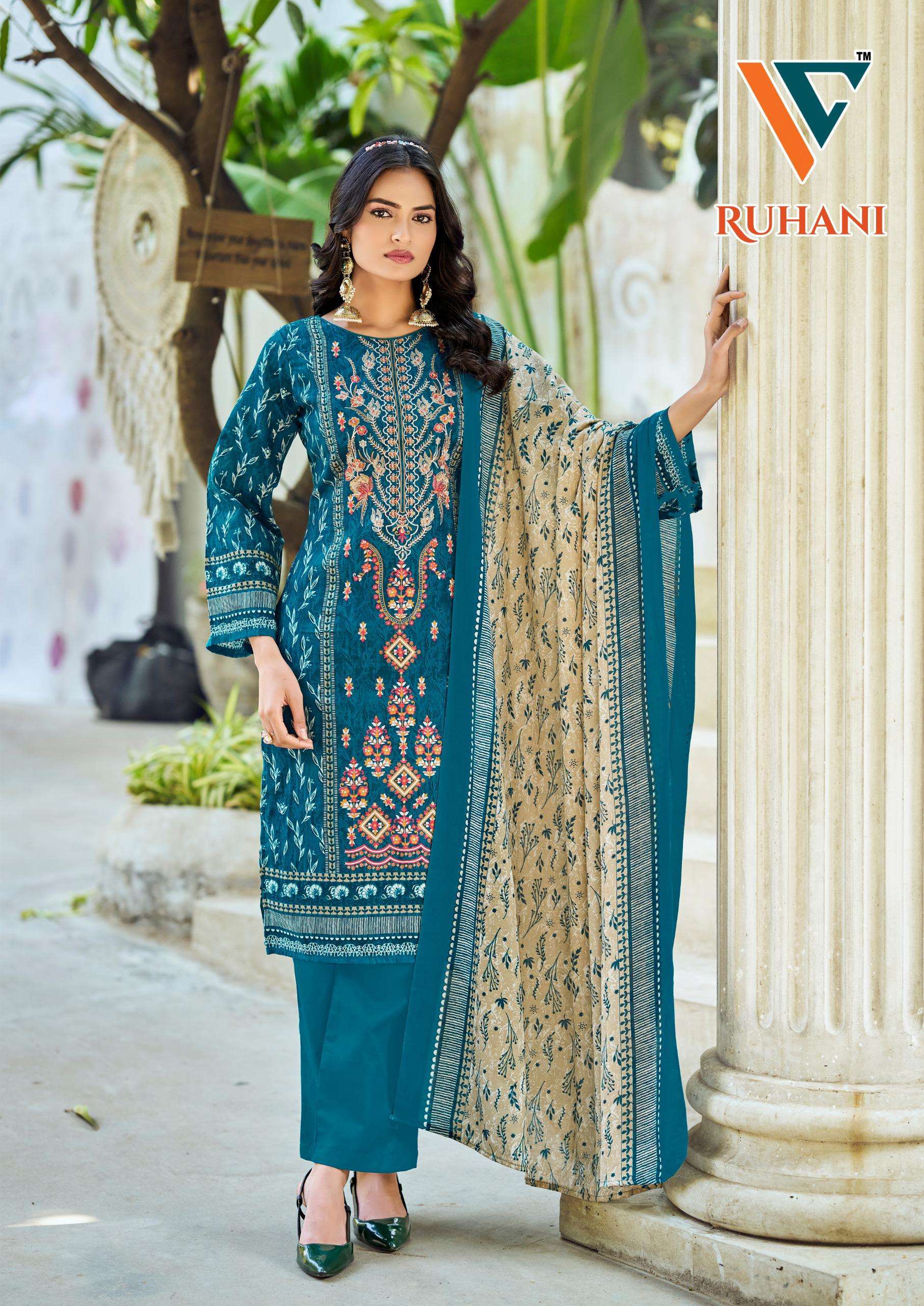 VANDANA‎ CREATION RUHANI‎‎ VOL 36 COTTON DIGITAL PRINT SALWAR SUIT