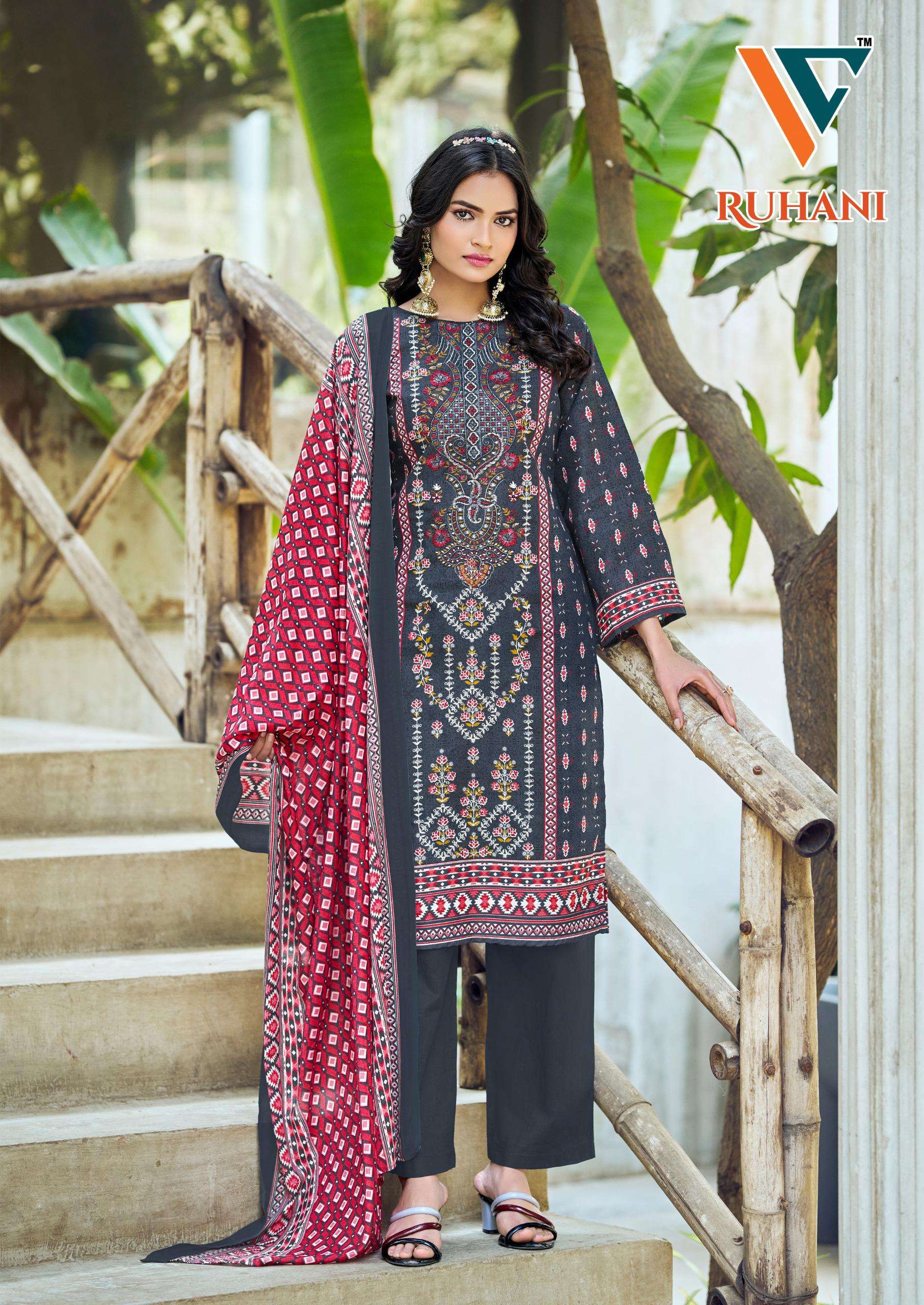 VANDANA‎ CREATION RUHANI‎‎ VOL 36 COTTON DIGITAL PRINT SALWAR SUIT