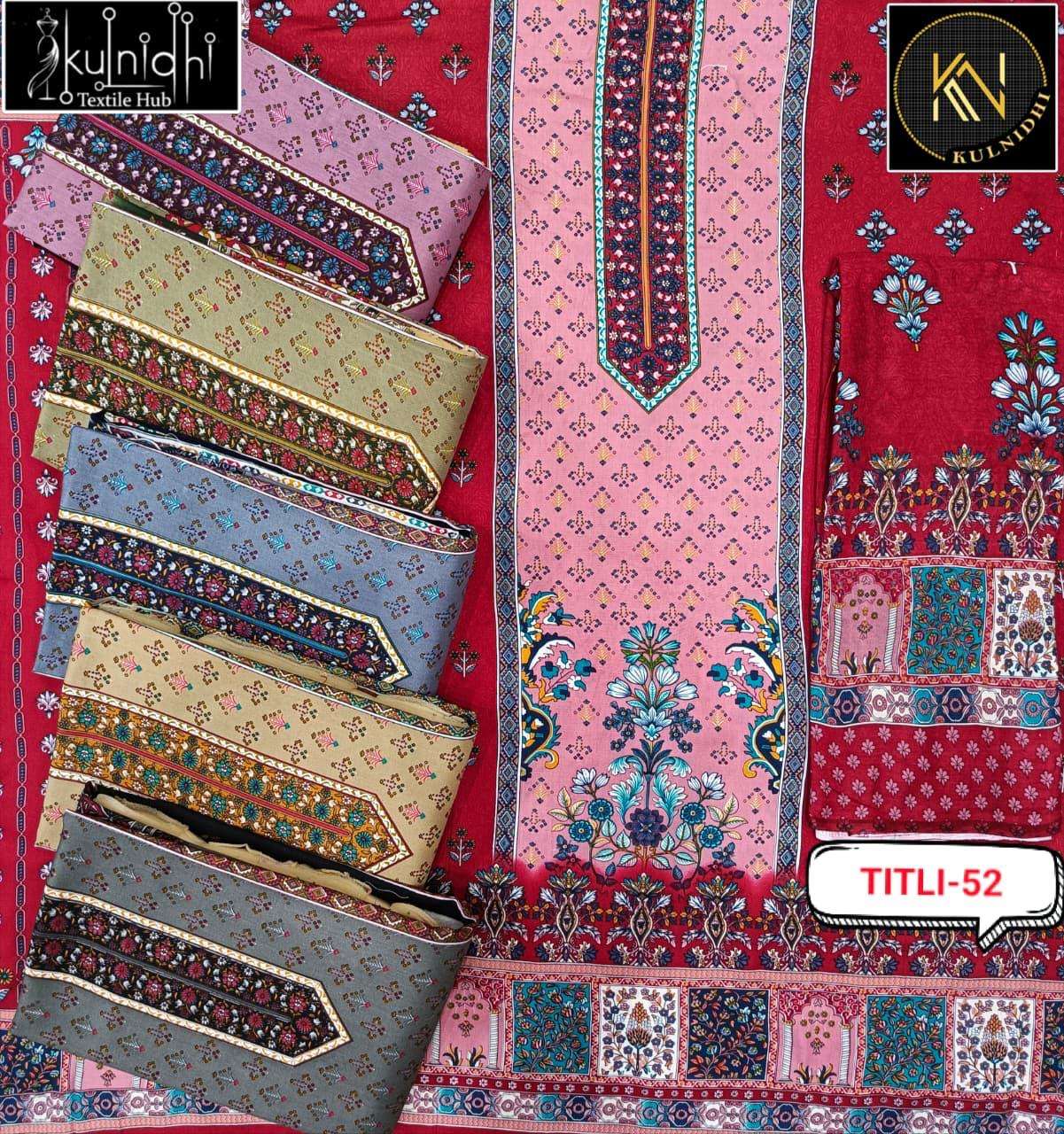 ALOK SUITS TITLI VISCOSE RAYON PRINT FANCY WORK SUITS 