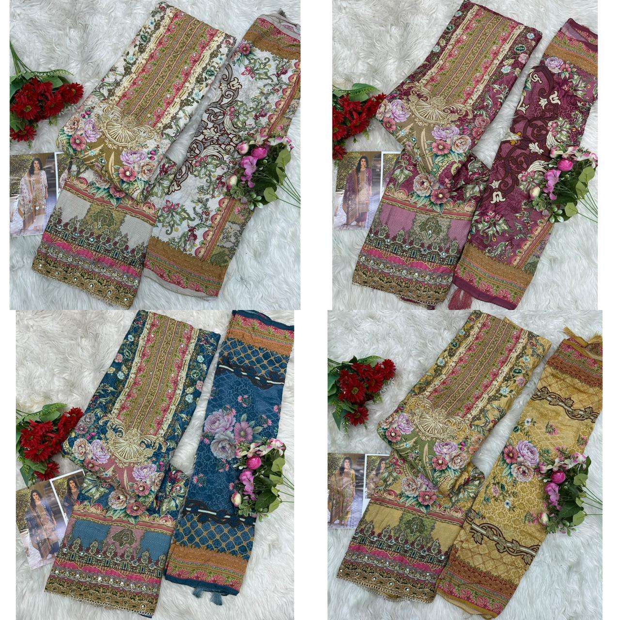 AMRUTVELA  AT 170 VISCOSE DIGITAL PRINT WITH DESIGNER WORK PAKISTANI SUIT