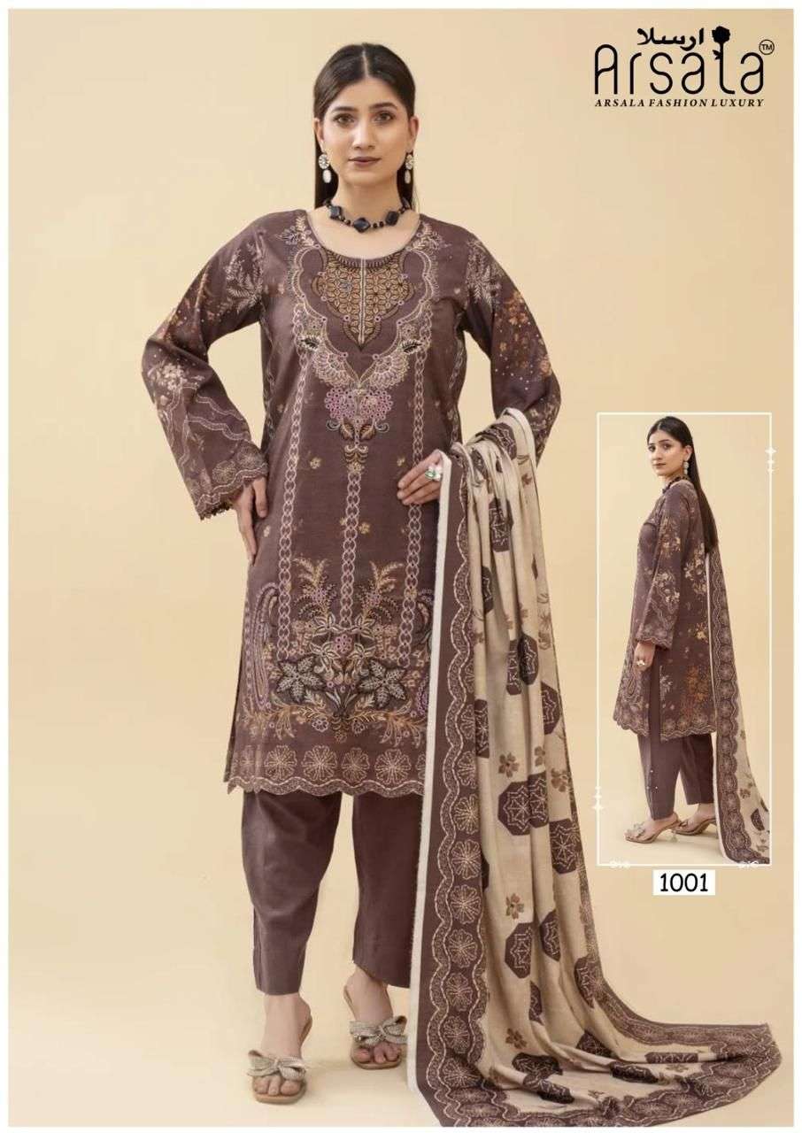 ARSALA FASHION AMIRA HEAVY COTTON LUXURY COLLECTION VOL 10 LAWN COTTON SUIT