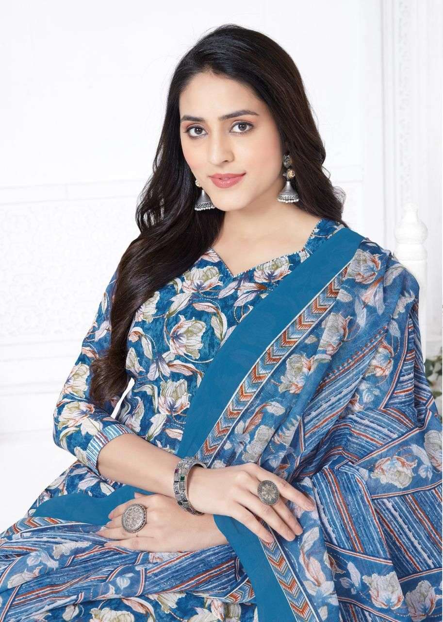 BAALAR CRISTAL PATIYALA VOL 10 COTTON PRINTED PUNJABI SALWAR SUIT