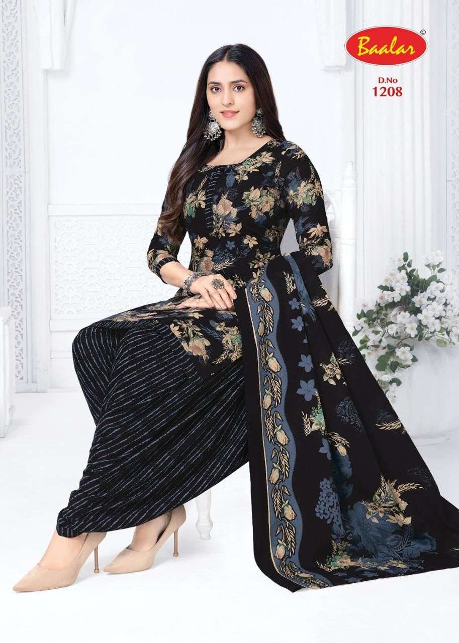 BAALAR CRISTAL PATIYALA VOL 10 COTTON PRINTED PUNJABI SALWAR SUIT