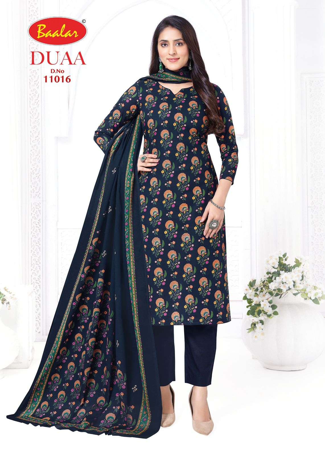 BAALAR DUAA VOL 1 LAWN COTTON DIGITAL PRINTED LADIES SUIT