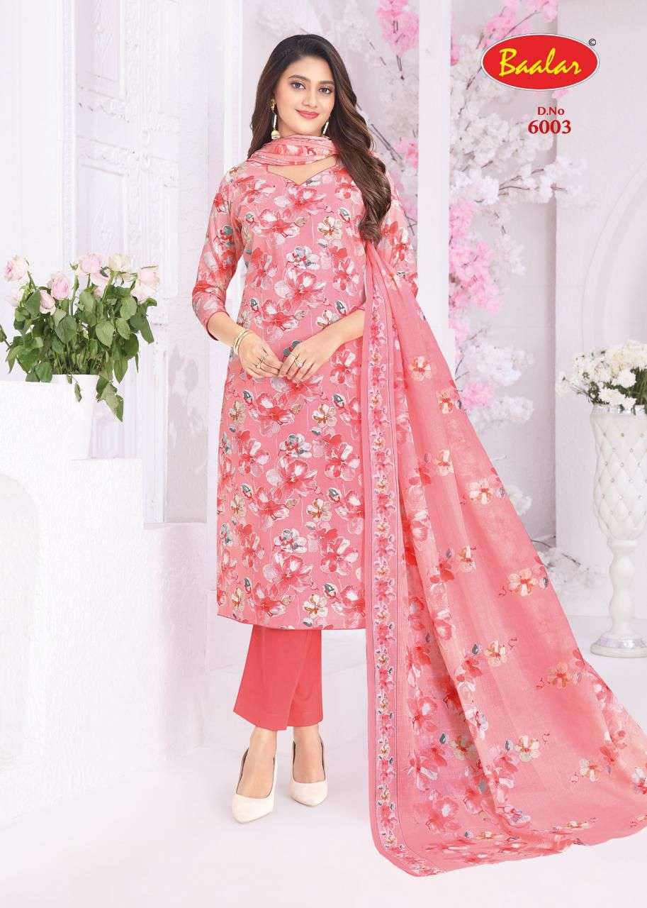 BAALAR PASHMINA VOL 6 LAWN COTTON PRINTED LADIES SUIT